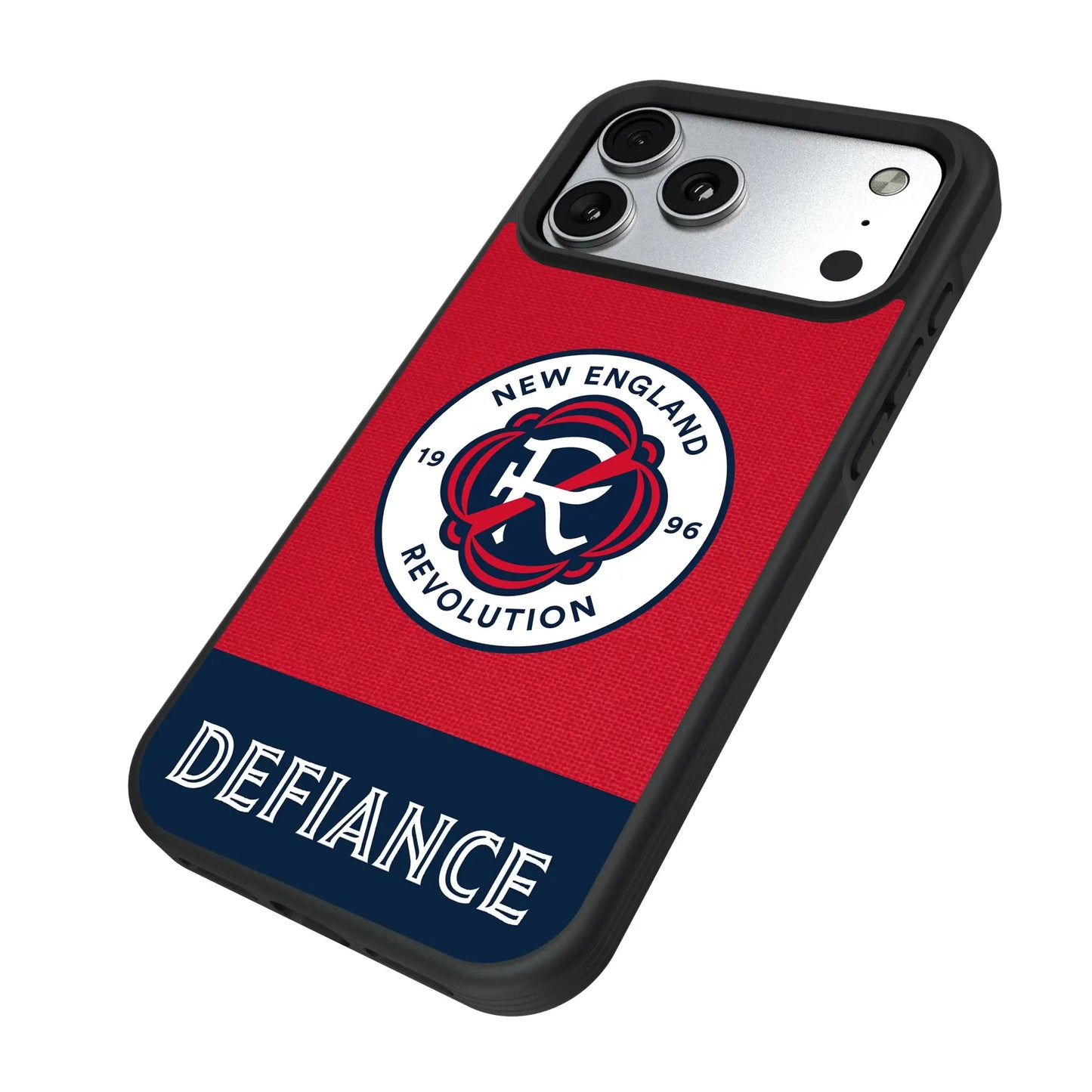 New England Revolution Endzone Solid Bump Phone Case for Apple iPhone