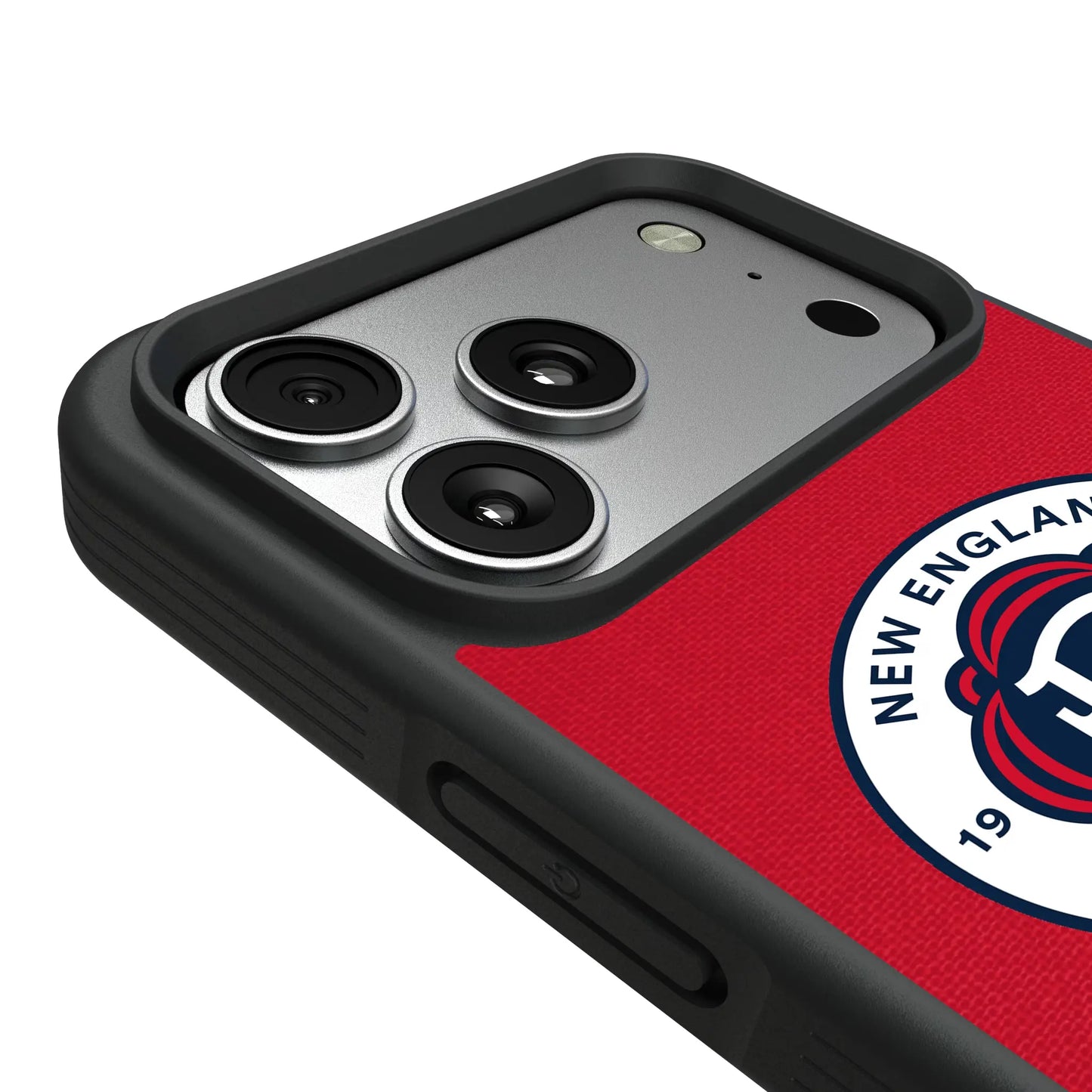 New England Revolution Endzone Solid Bump Phone Case for Apple iPhone
