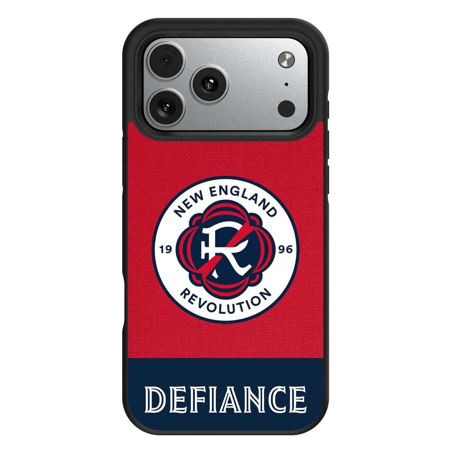New England Revolution Endzone Solid Bump Phone Case for Apple iPhone
