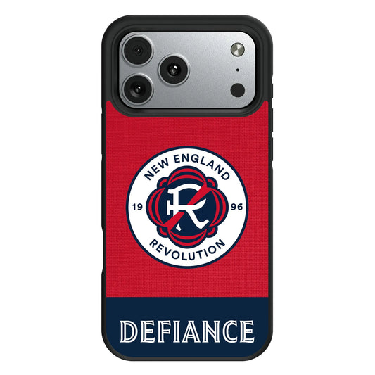 New England Revolution Endzone Solid Bump Phone Case for Apple iPhone