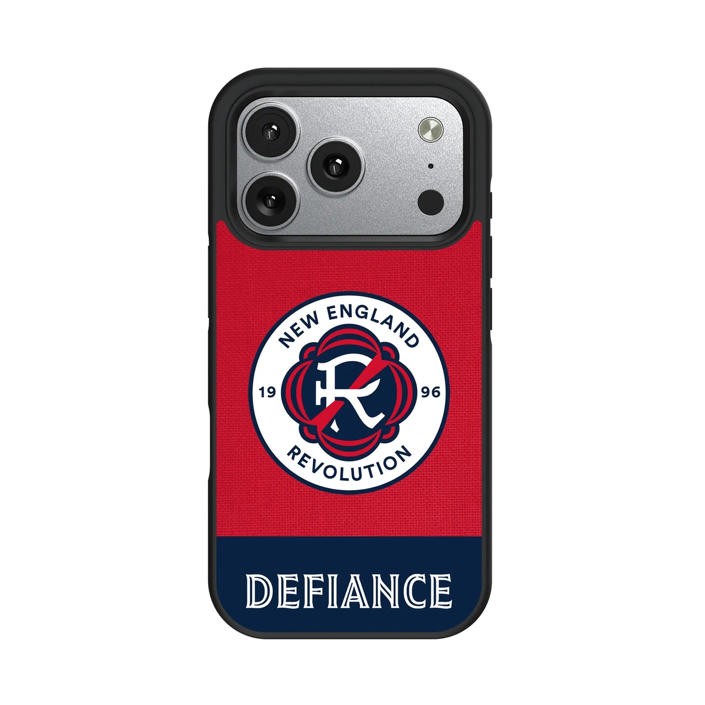 New England Revolution Endzone Solid Bump Phone Case for Apple iPhone