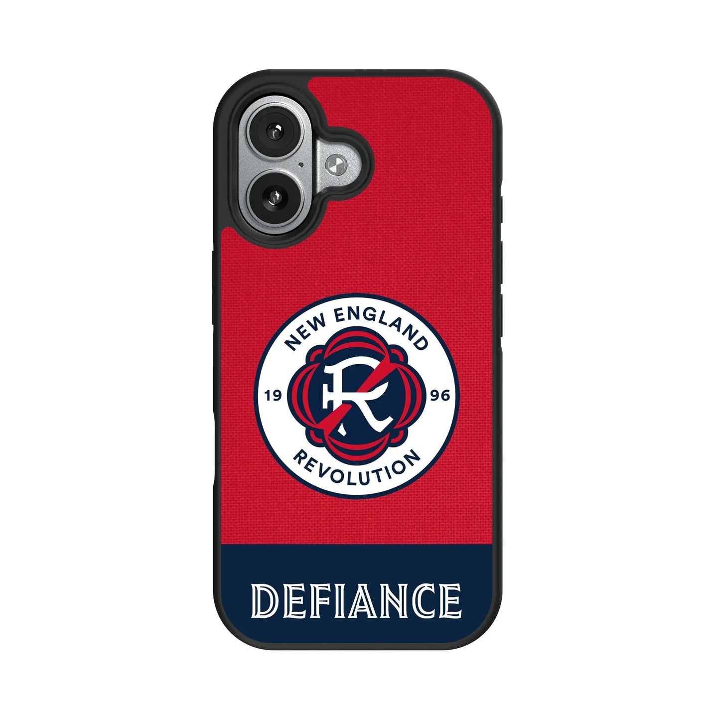 New England Revolution Endzone Solid Bump Phone Case for Apple iPhone