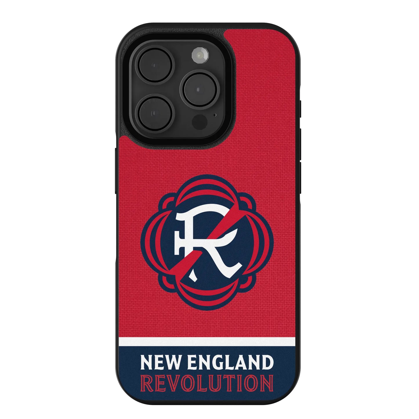 New England Revolution Endzone Solid Bump Phone Case for Apple iPhone