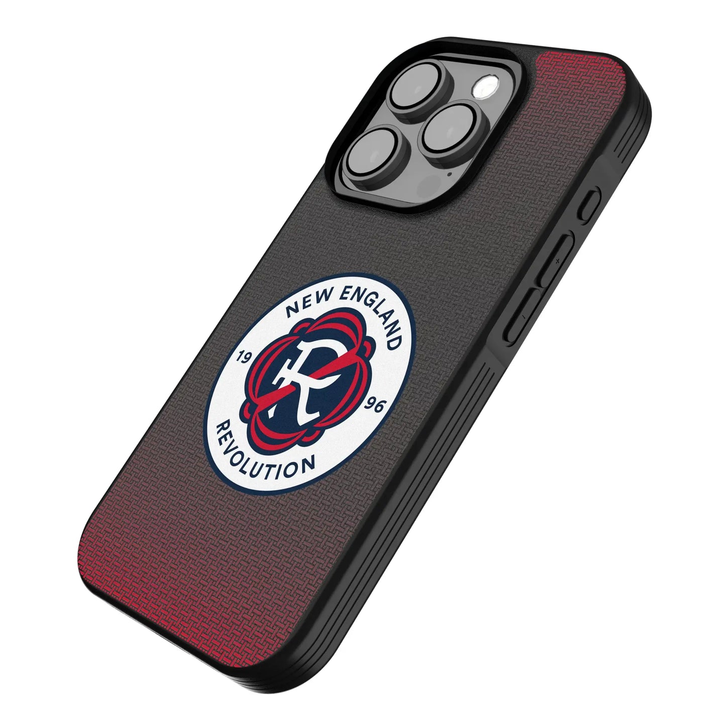 New England Revolution Linen Bump Phone Case for Apple iPhone