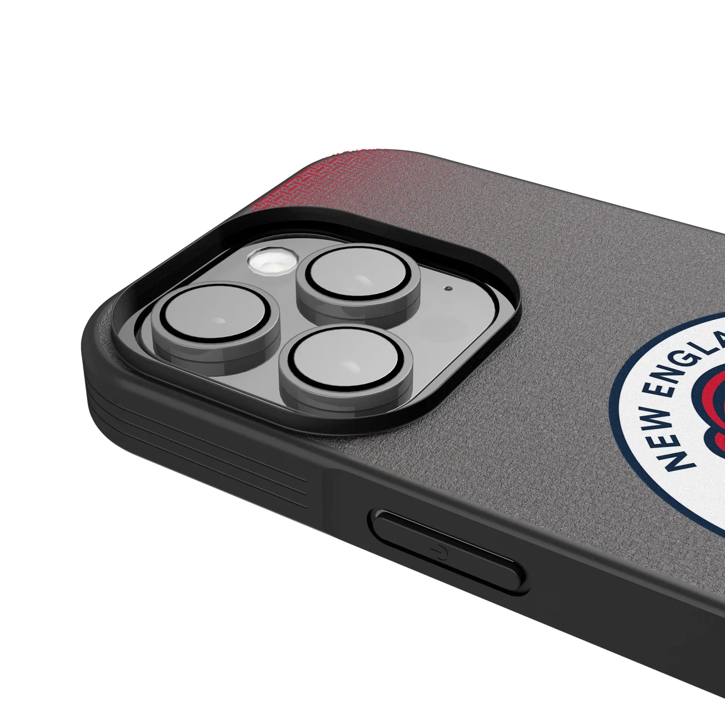 New England Revolution Linen Bump Phone Case for Apple iPhone