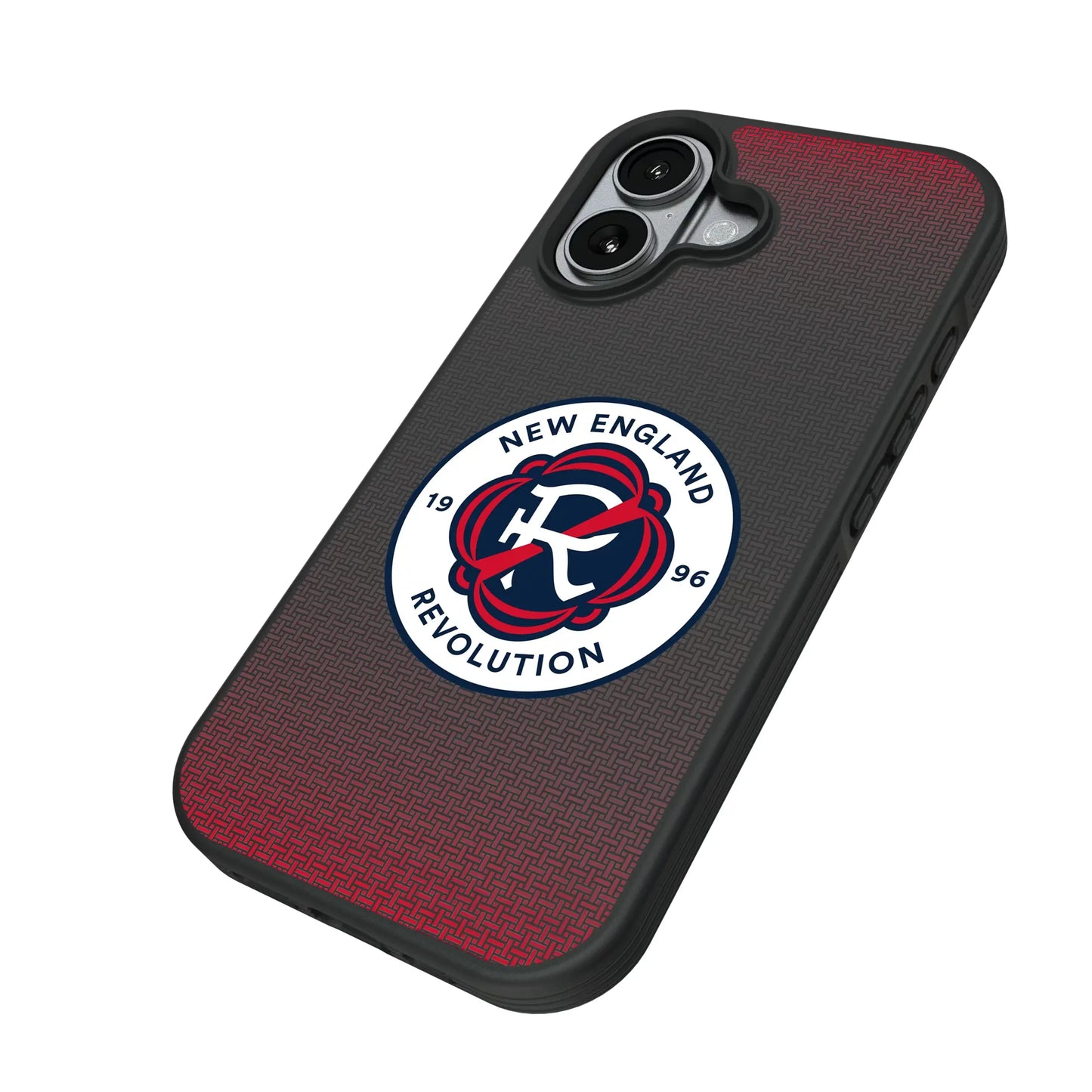 New England Revolution Linen Bump Phone Case for Apple iPhone