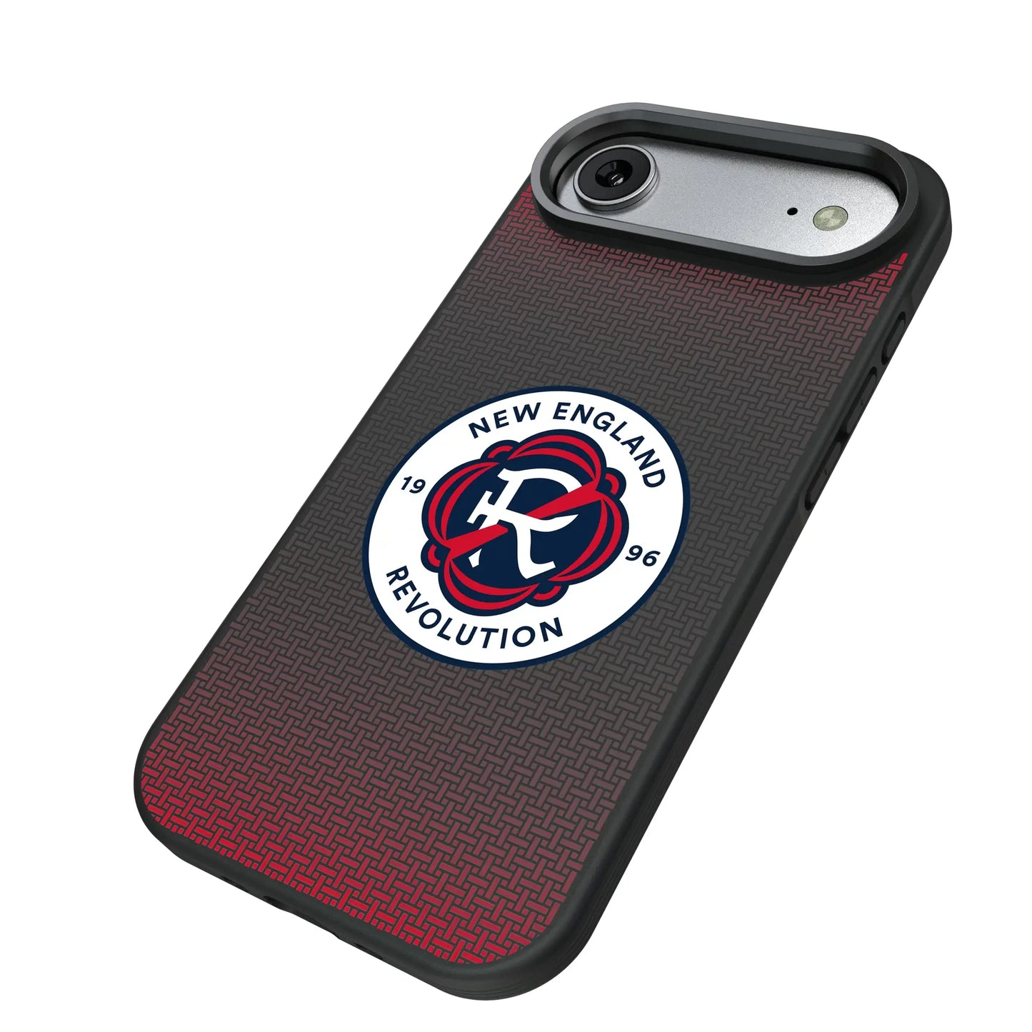 New England Revolution Linen Bump Phone Case for Apple iPhone