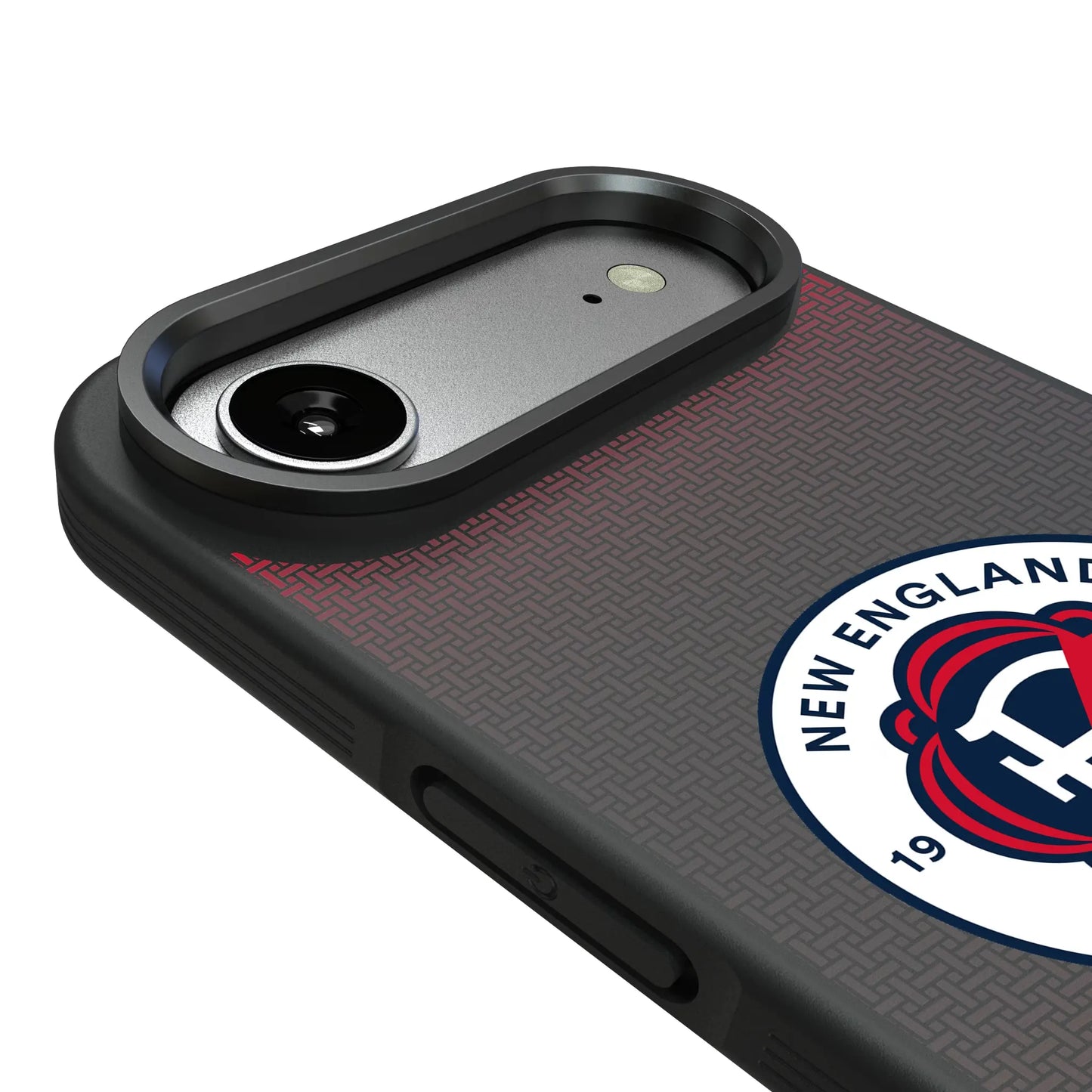 New England Revolution Linen Bump Phone Case for Apple iPhone
