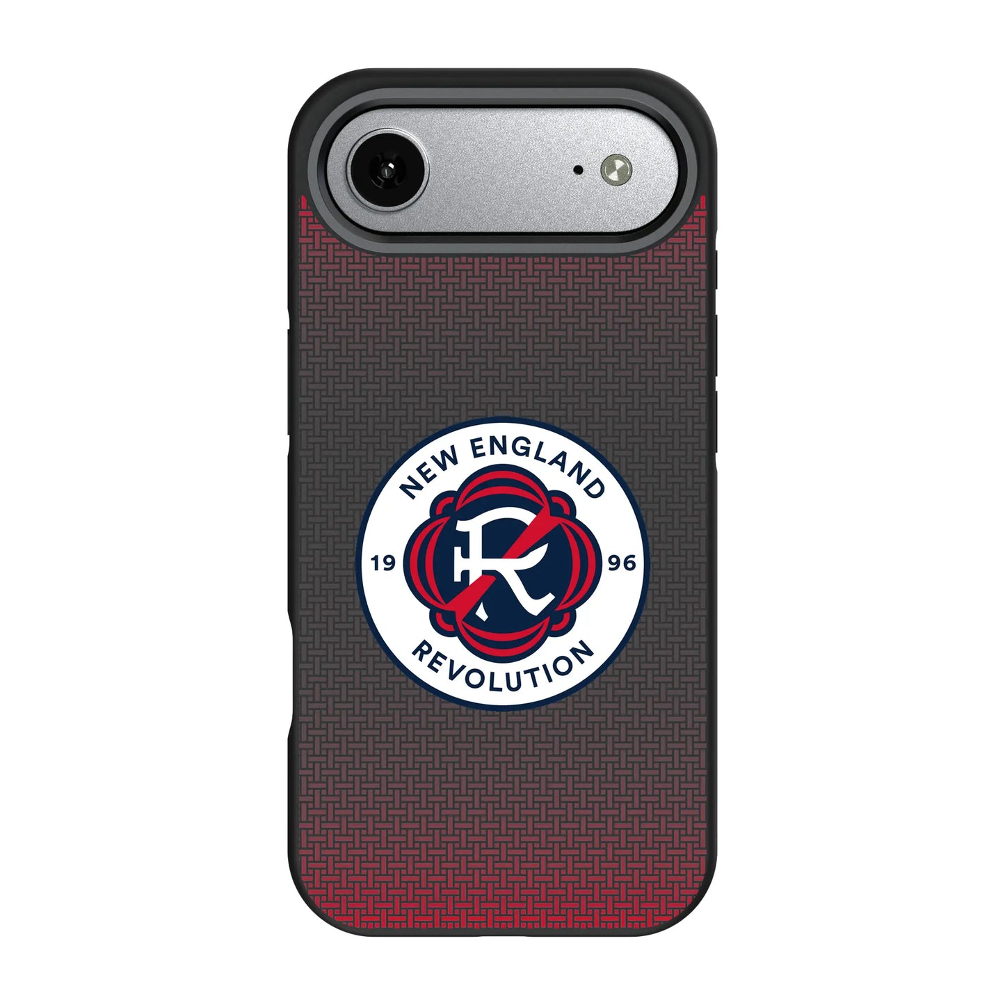 New England Revolution Linen Bump Phone Case for Apple iPhone