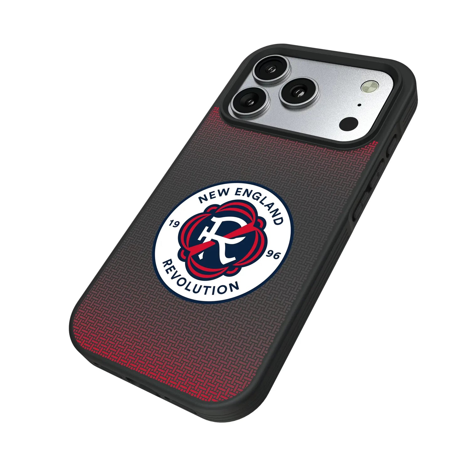 New England Revolution Linen Bump Phone Case for Apple iPhone