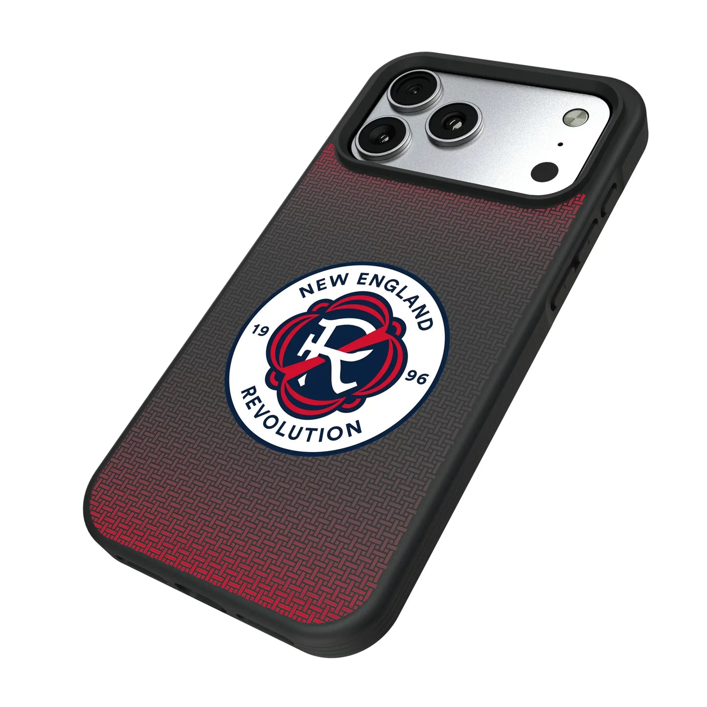 New England Revolution Linen Bump Phone Case for Apple iPhone