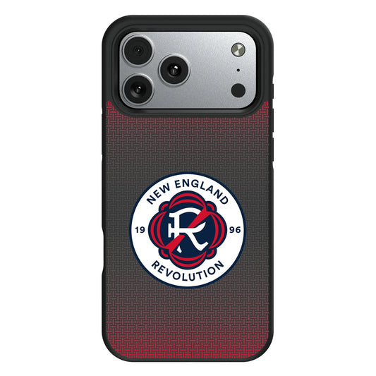 New England Revolution Linen Bump Phone Case for Apple iPhone