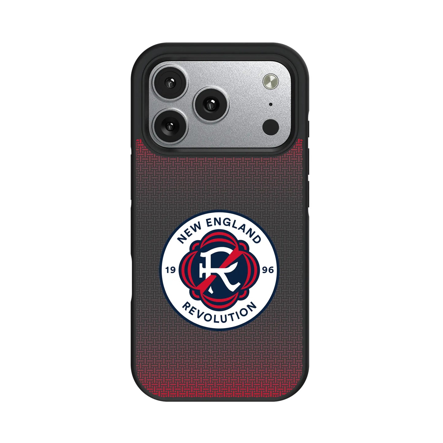 New England Revolution Linen Bump Phone Case for Apple iPhone