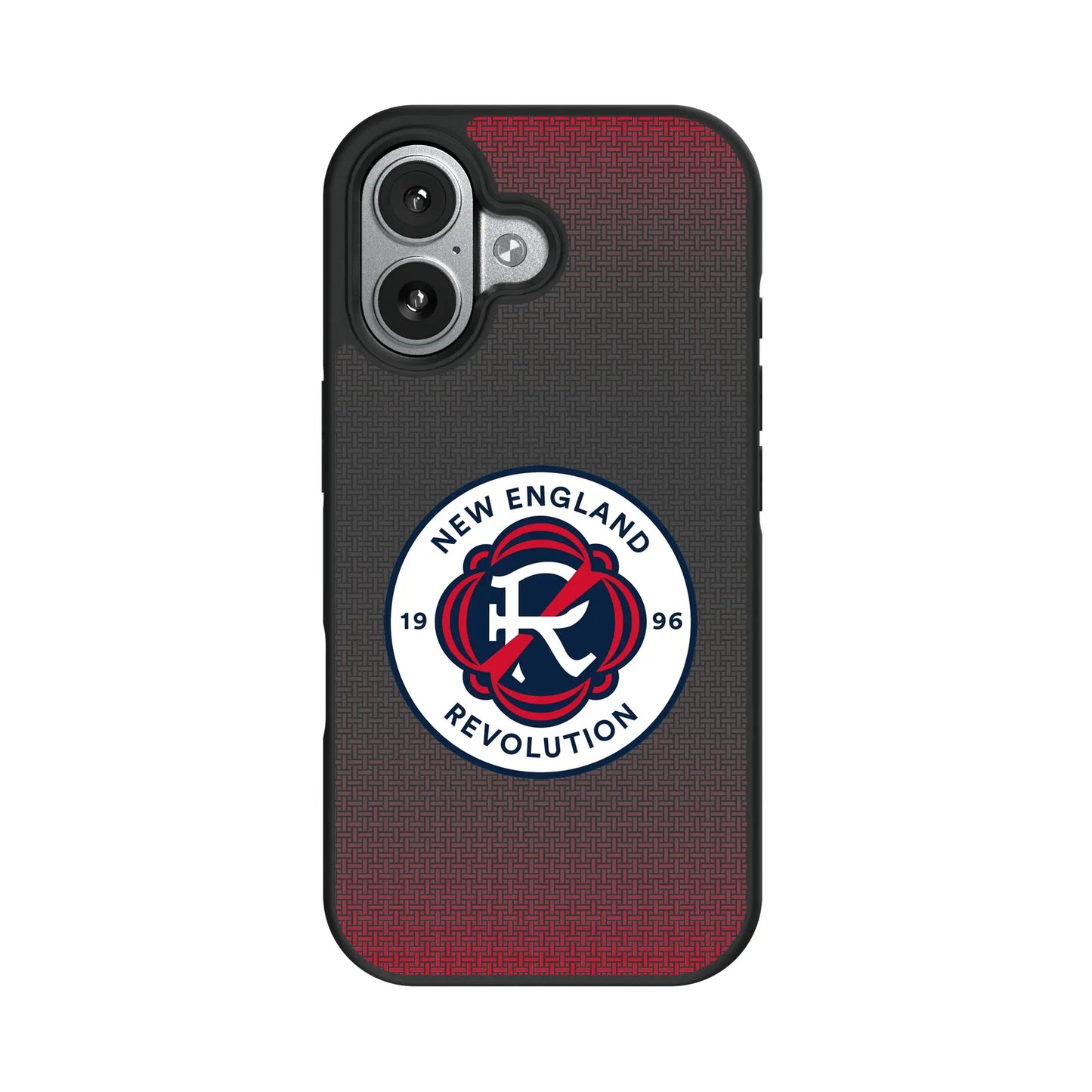 New England Revolution Linen Bump Phone Case for Apple iPhone