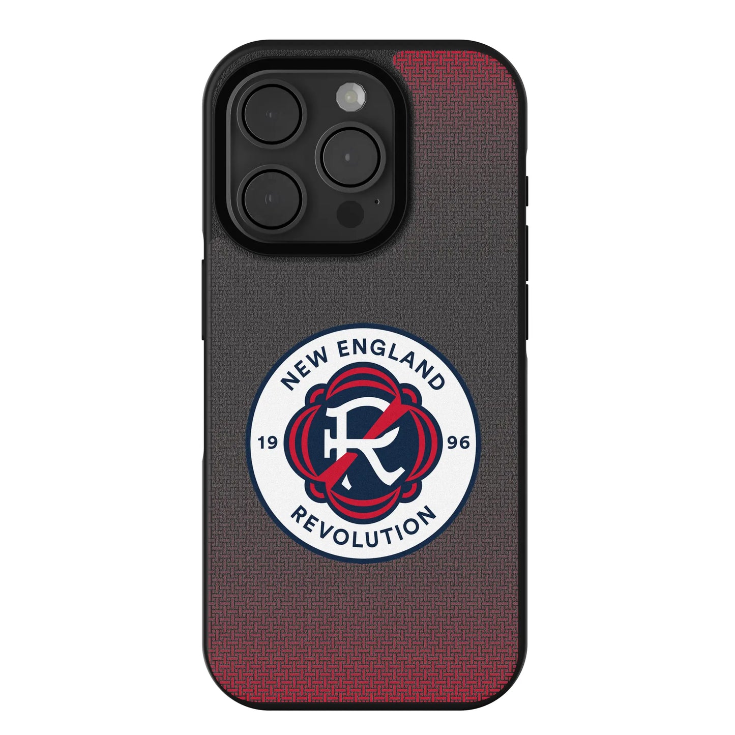 New England Revolution Linen Bump Phone Case for Apple iPhone