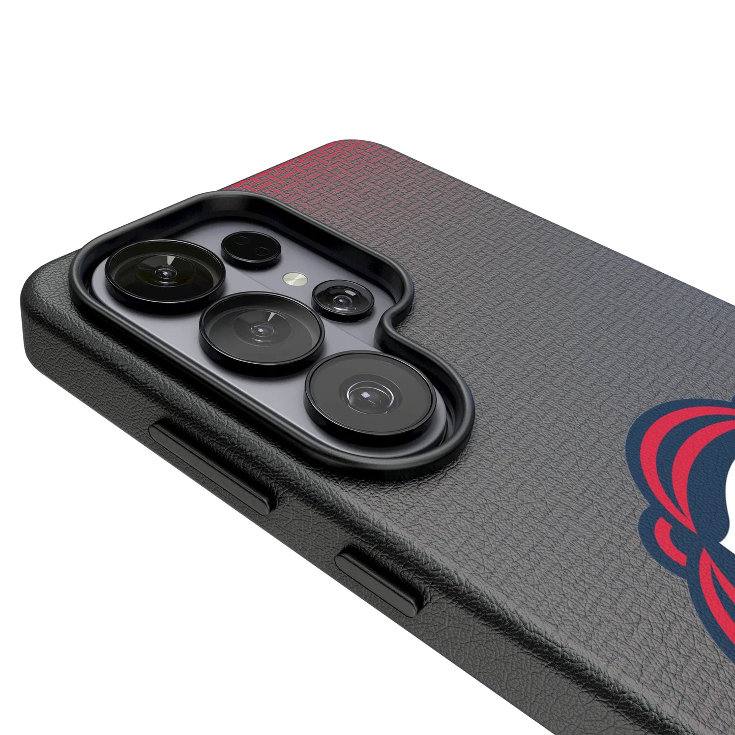 New England Revolution Linen MagSafe Compatible Phone Case for Samsung Galaxy