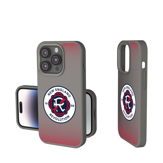 New England Revolution Linen Soft Touch Phone Case for Apple iPhone
