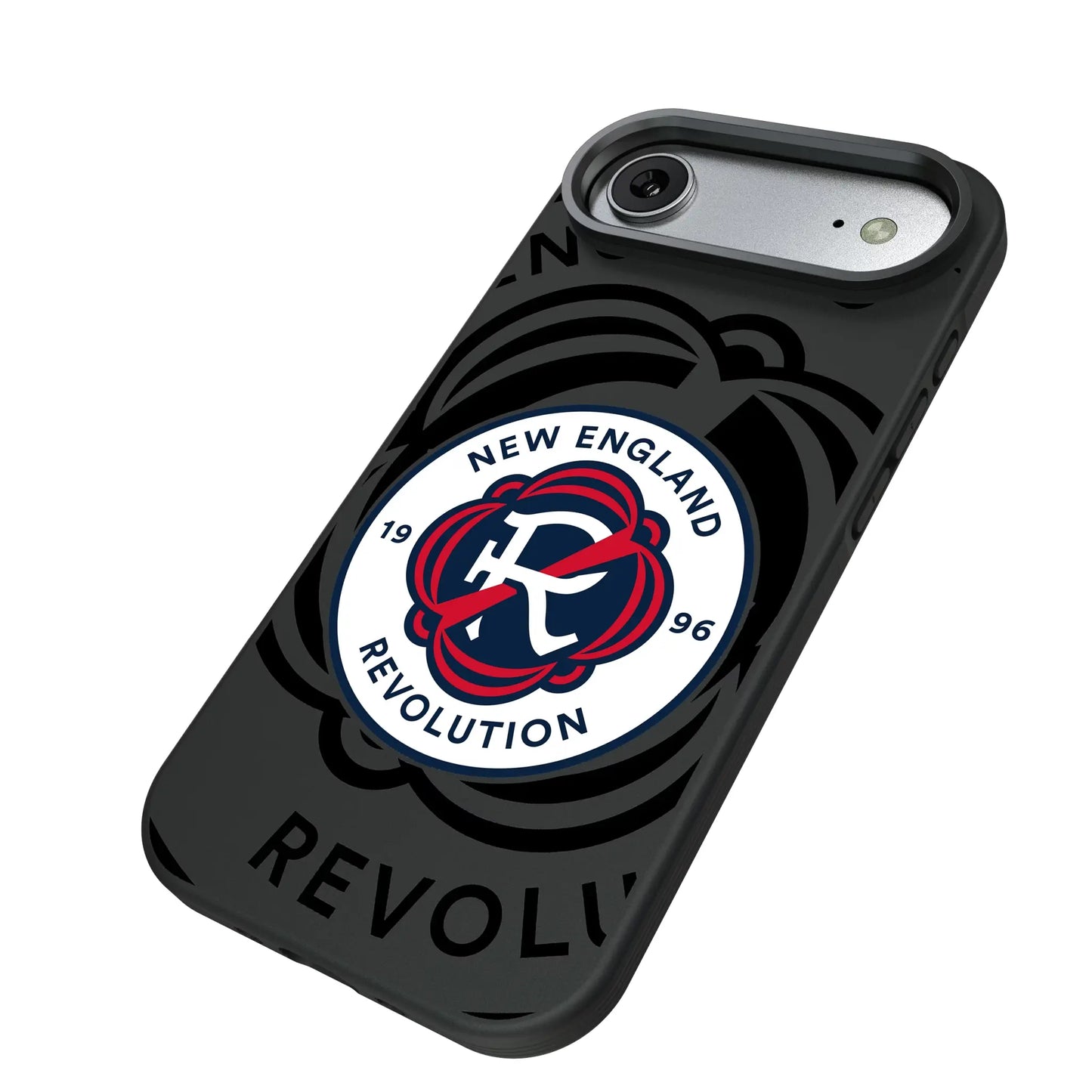 New England Revolution Monocolor Tilt Bump Phone Case for Apple iPhone
