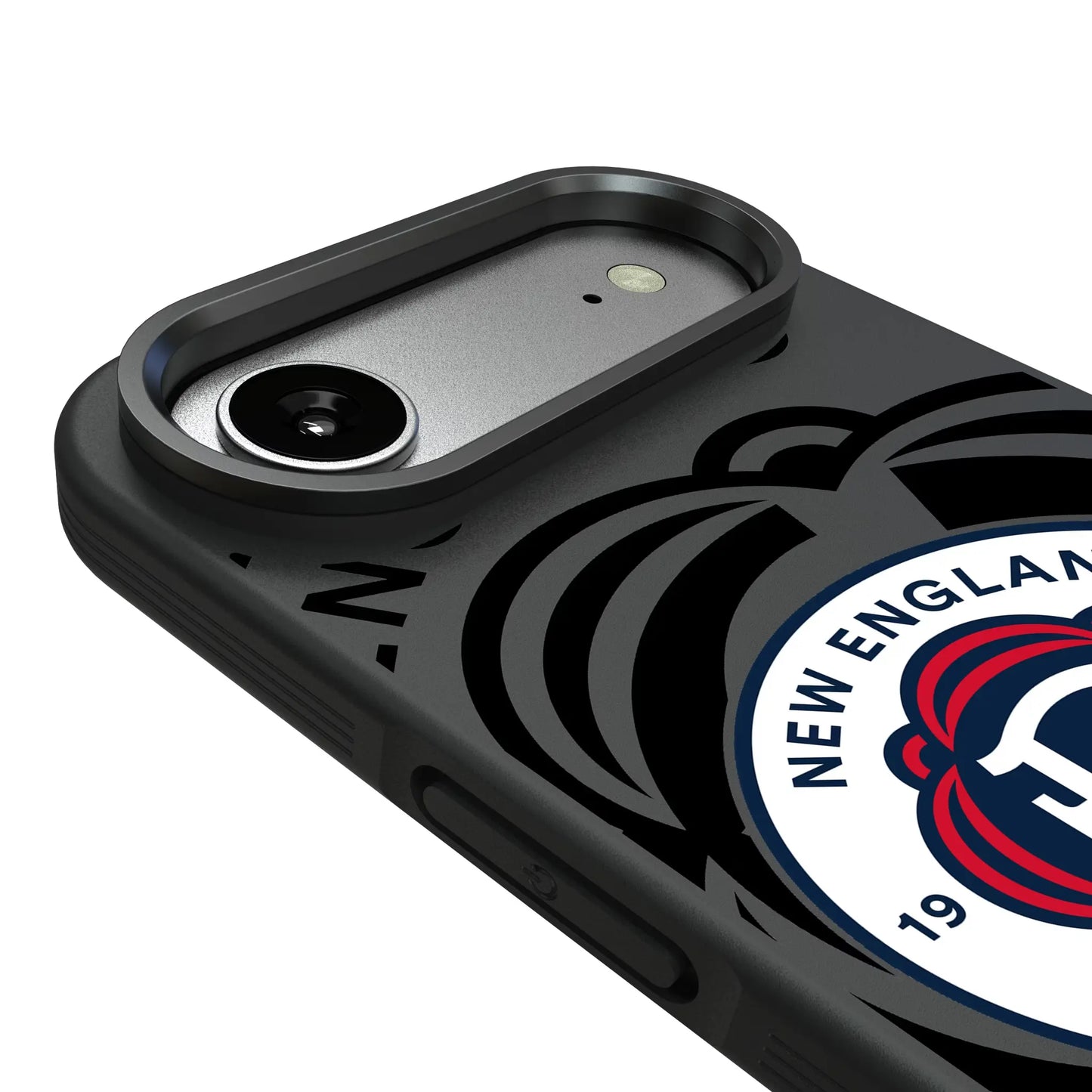 New England Revolution Monocolor Tilt Bump Phone Case for Apple iPhone