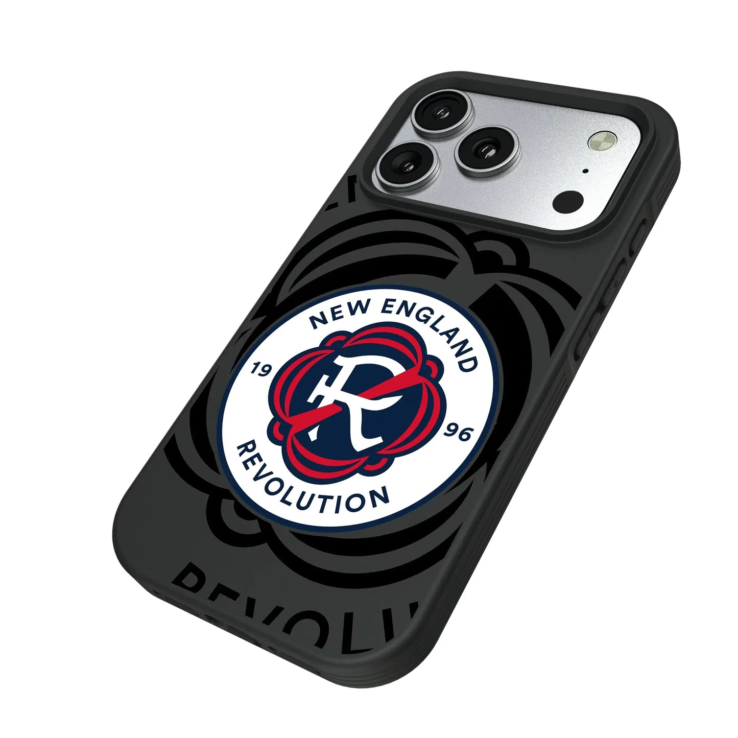 New England Revolution Monocolor Tilt Bump Phone Case for Apple iPhone