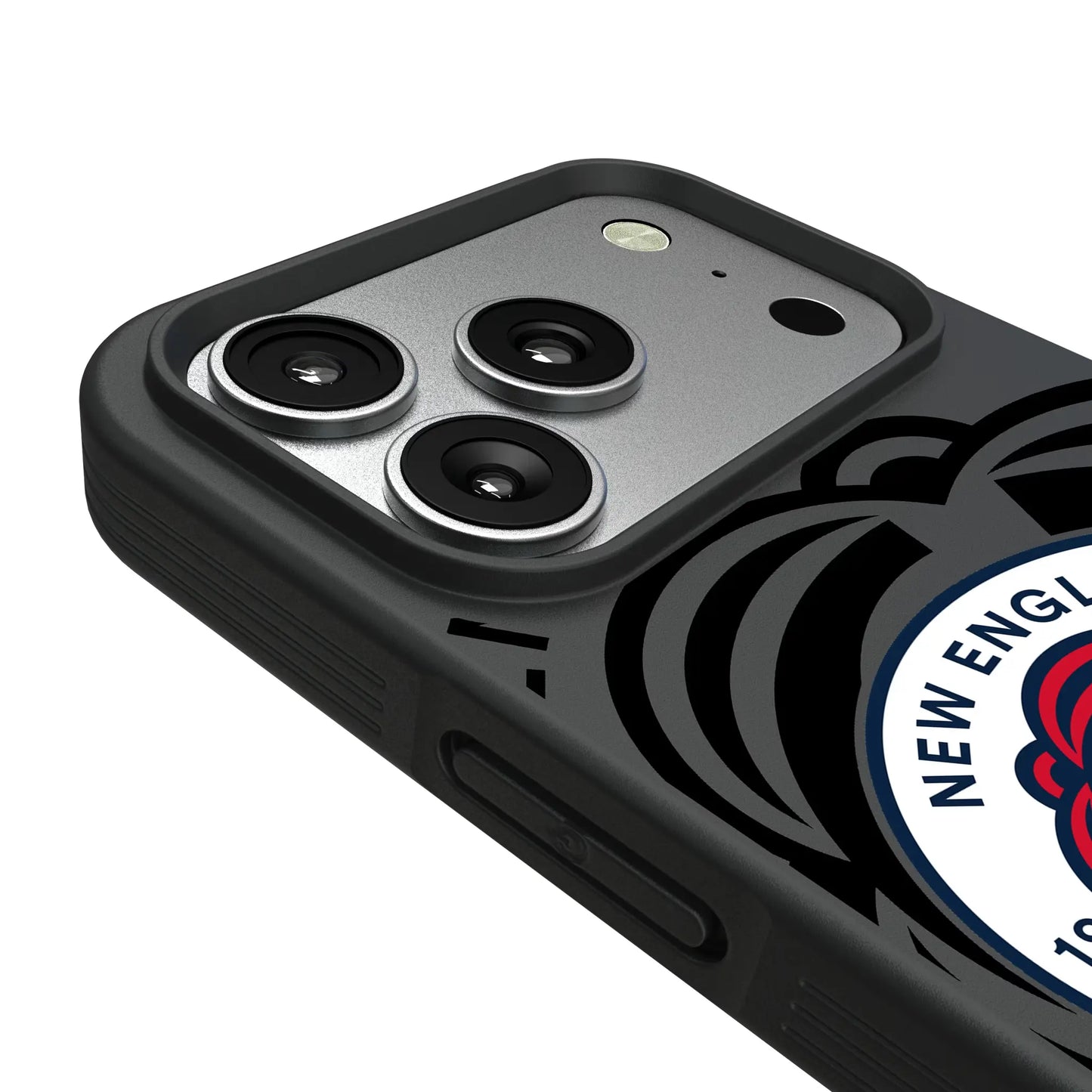 New England Revolution Monocolor Tilt Bump Phone Case for Apple iPhone