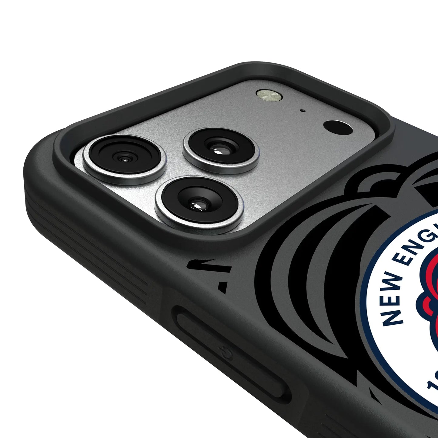 New England Revolution Monocolor Tilt Bump Phone Case for Apple iPhone