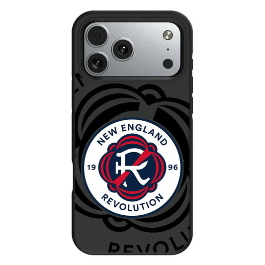 New England Revolution Monocolor Tilt Bump Phone Case for Apple iPhone