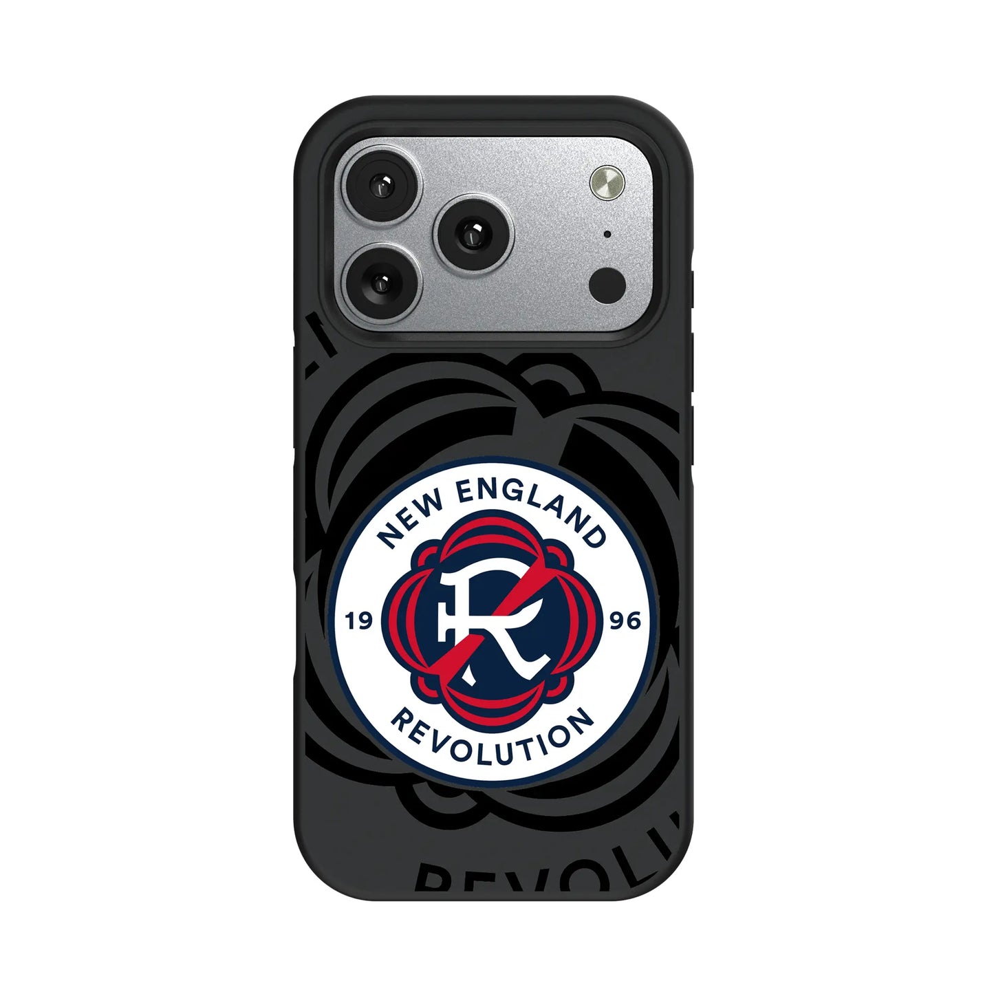 New England Revolution Monocolor Tilt Bump Phone Case for Apple iPhone