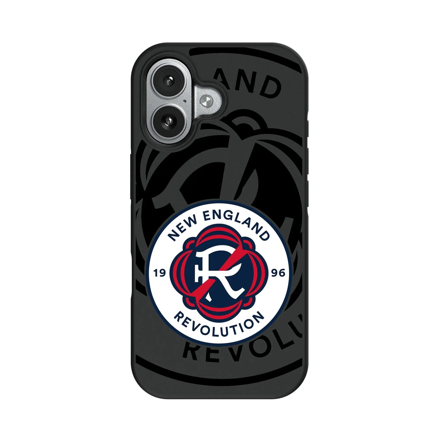 New England Revolution Monocolor Tilt Bump Phone Case for Apple iPhone
