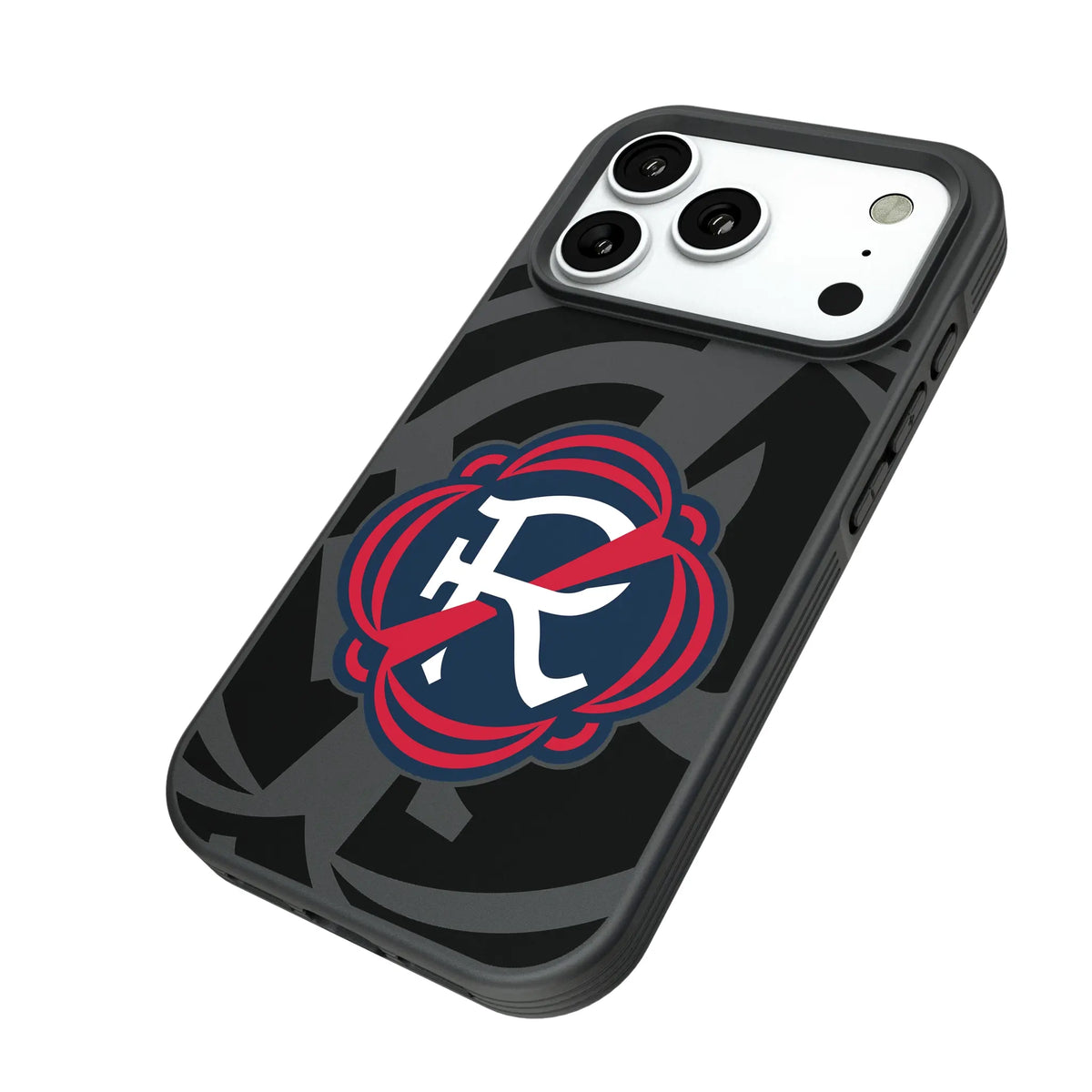 New England Revolution Monocolor Tilt Bump Phone Case for Apple iPhone
