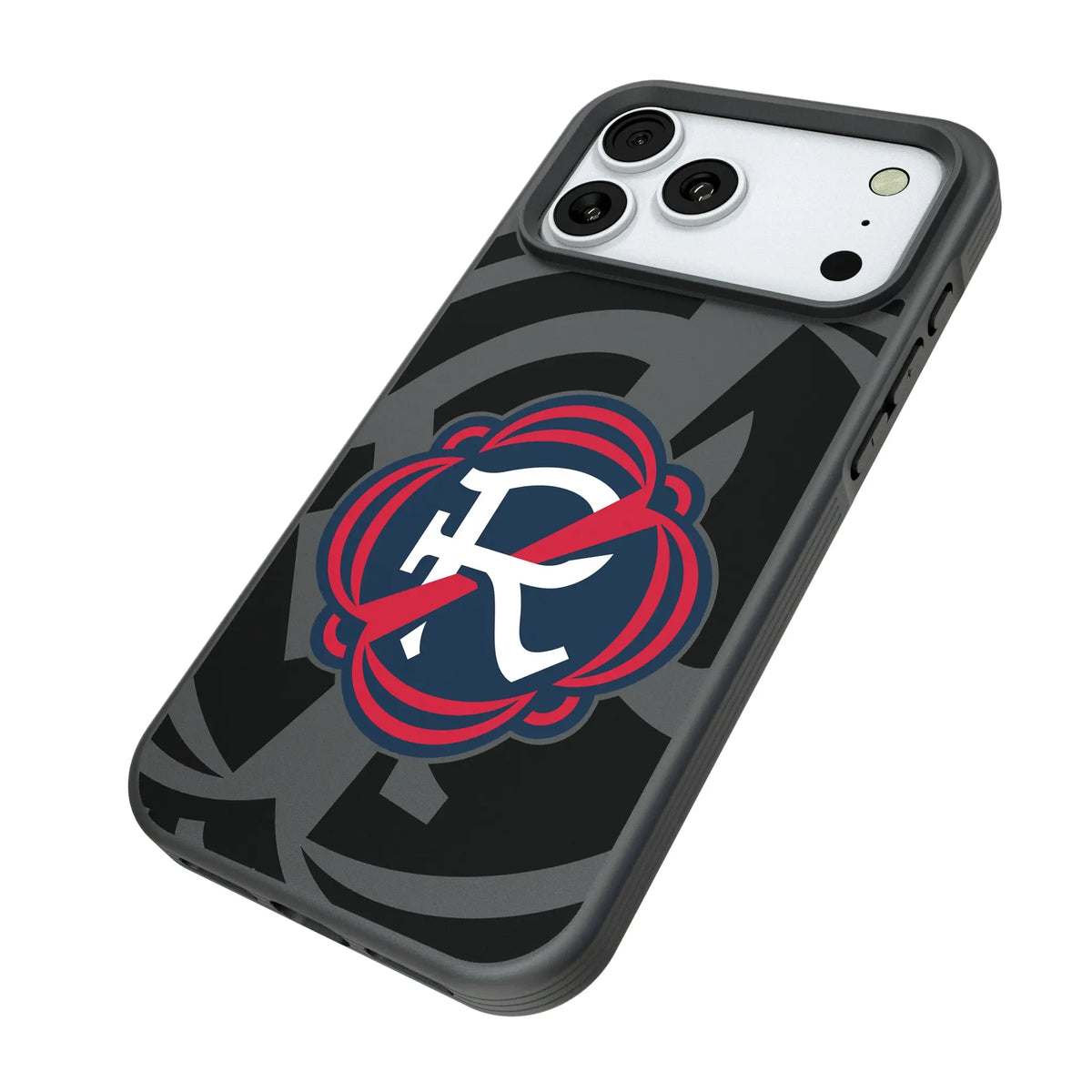 New England Revolution Monocolor Tilt Bump Phone Case for Apple iPhone
