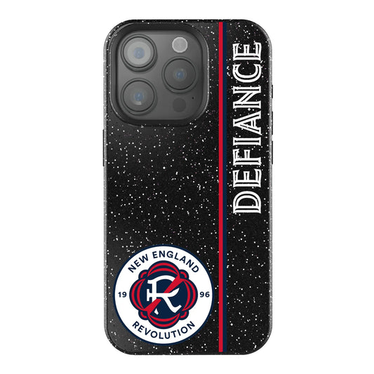 New England Revolution Sidebar Black Bling Phone Case for Apple iPhone
