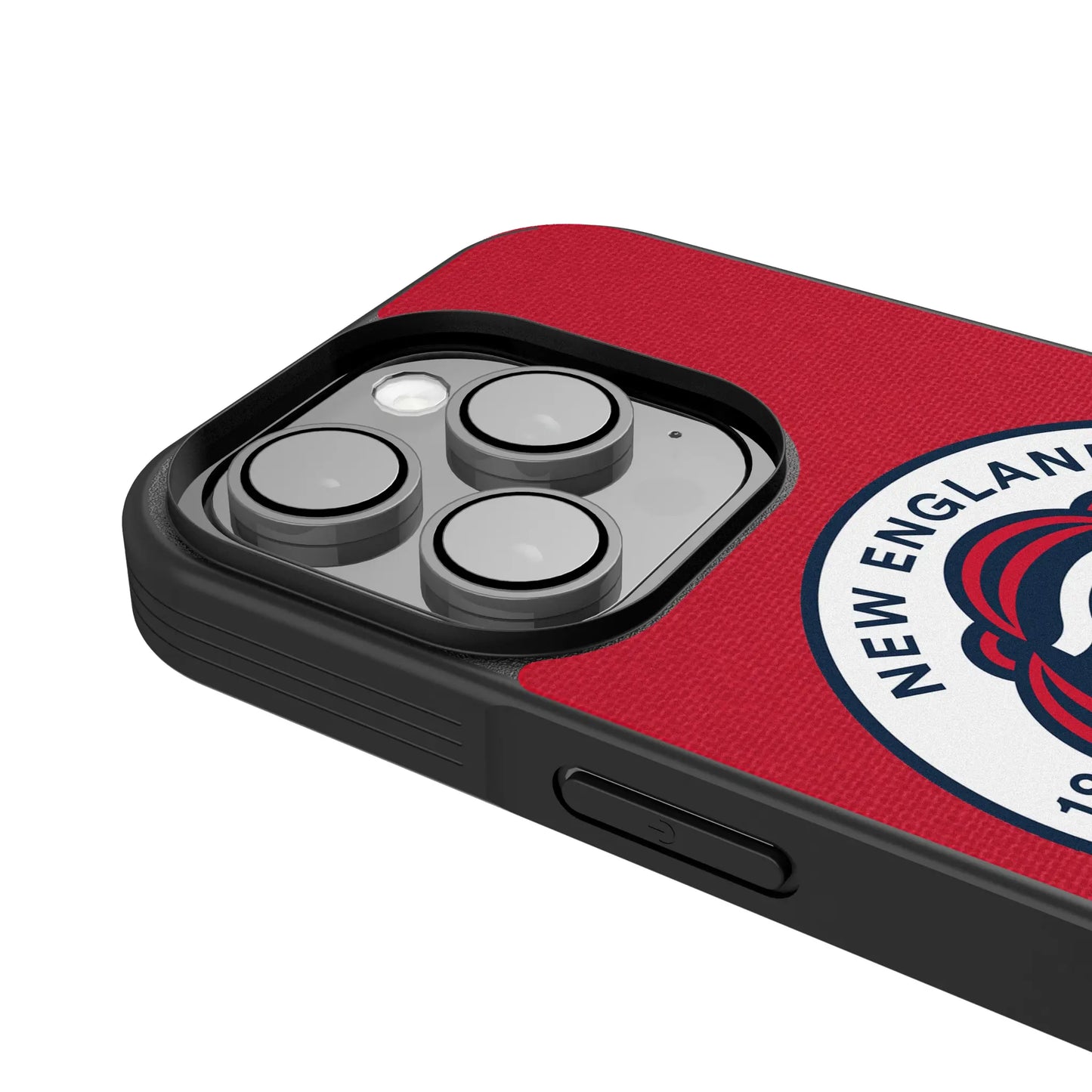 New England Revolution Stripe Bump Phone Case for Apple iPhone
