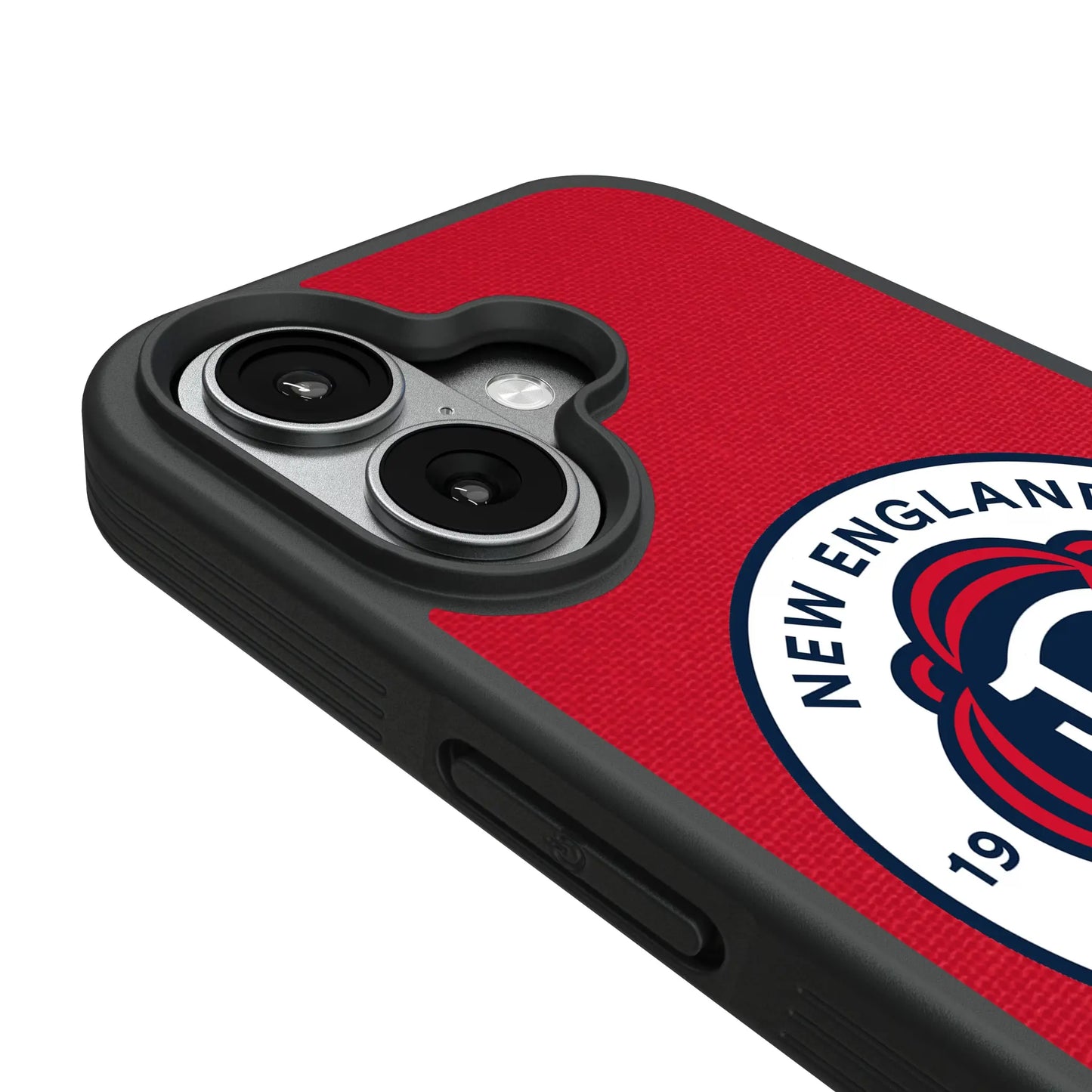 New England Revolution Stripe Bump Phone Case for Apple iPhone
