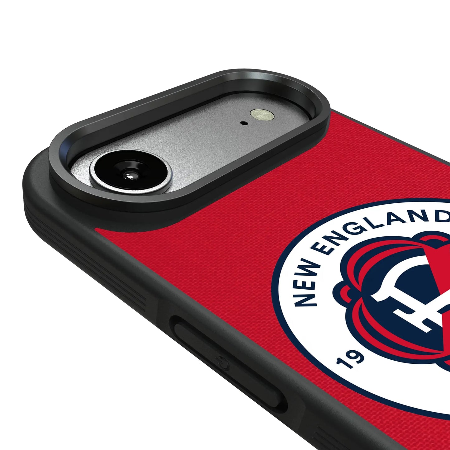 New England Revolution Stripe Bump Phone Case for Apple iPhone