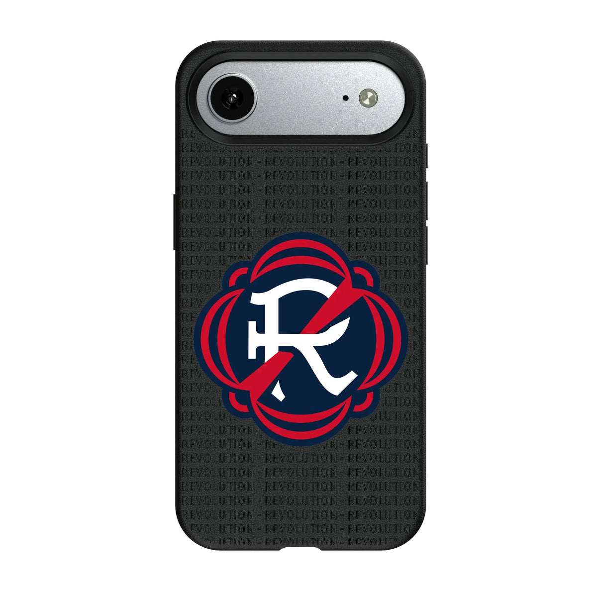 New England Revolution Text Backdrop MagSafe Compatible Phone Case for Apple iPhone