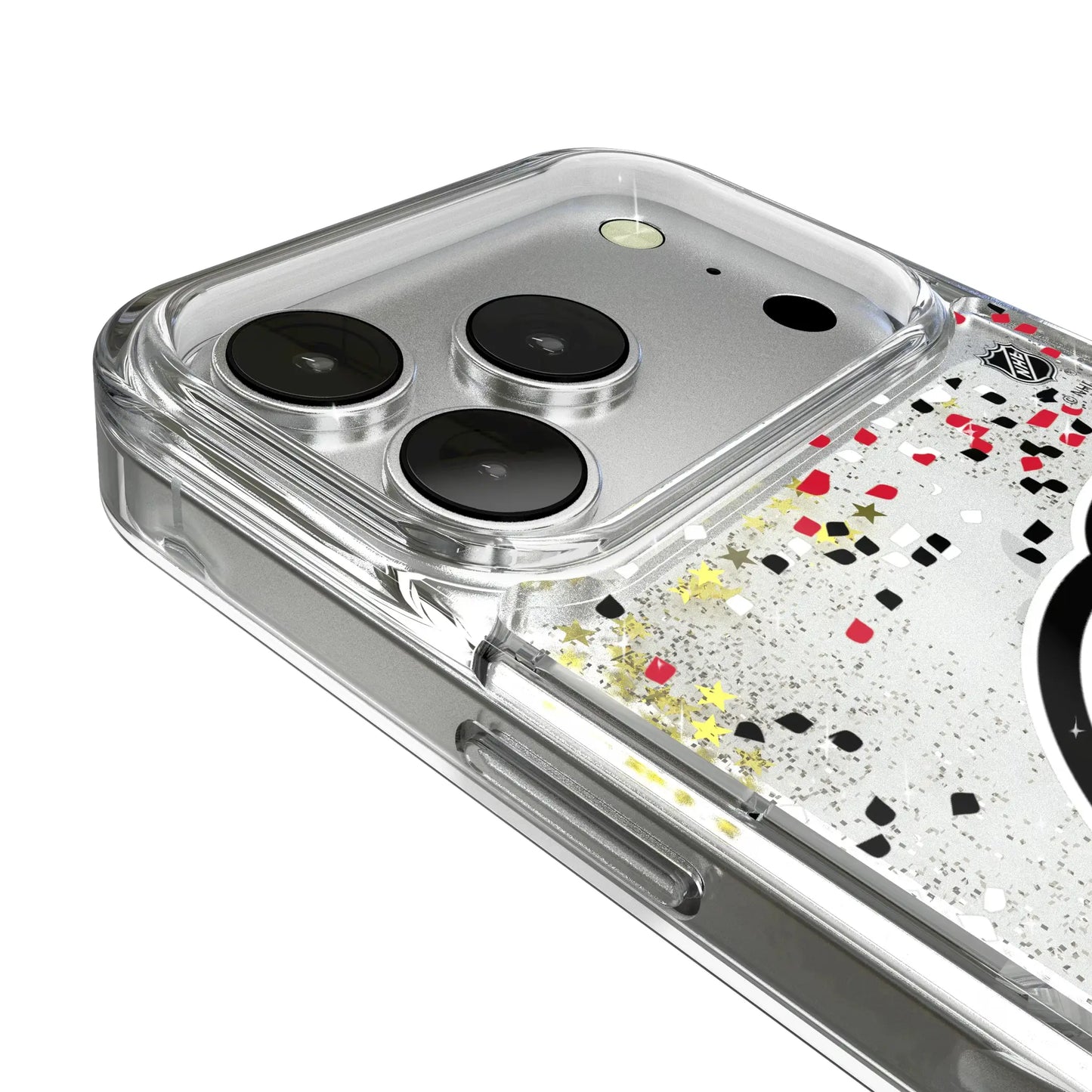New Jersey Devils Confetti Glitter Phone Case for Apple iPhone