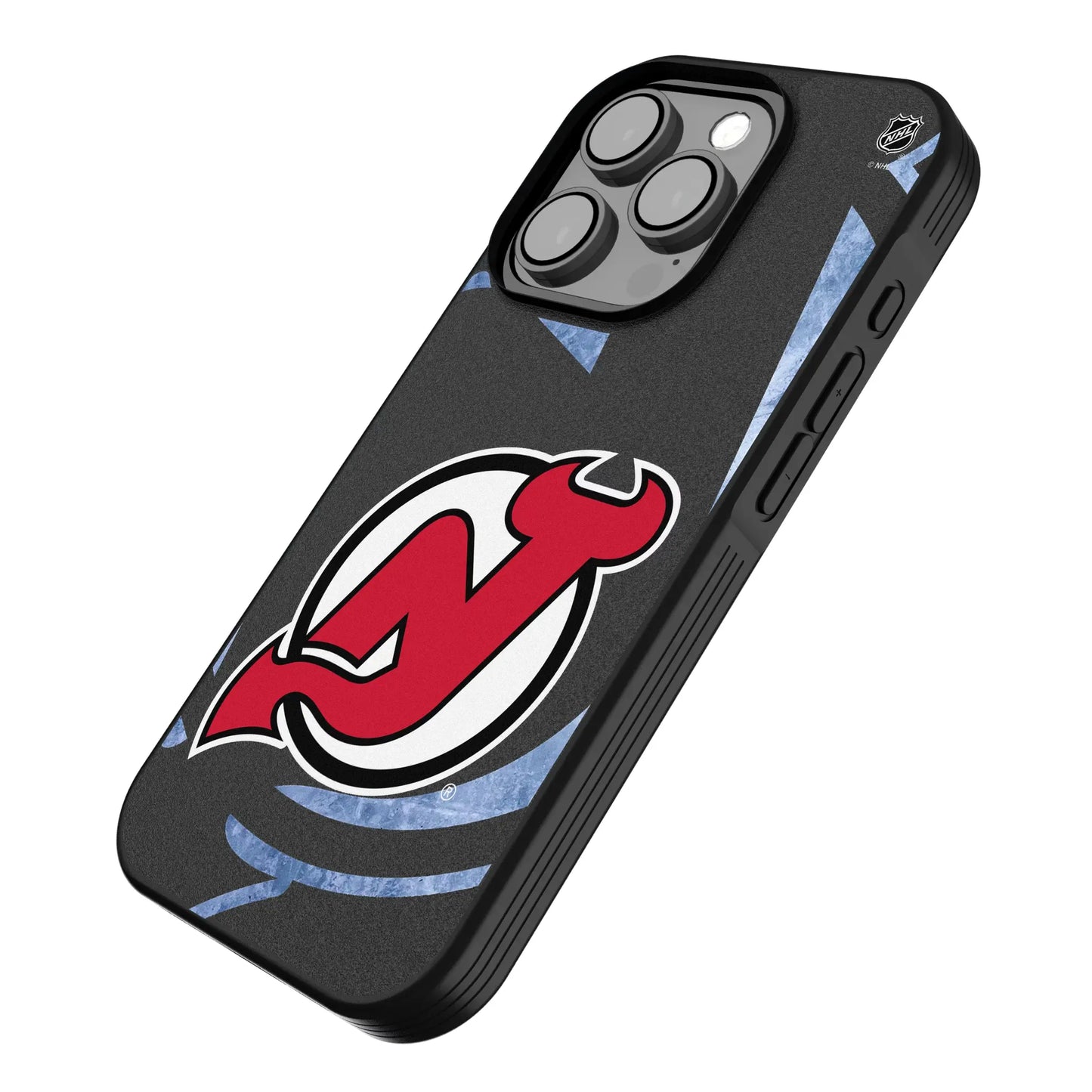 New Jersey Devils Ice Tilt Bump Phone Case for Apple iPhone