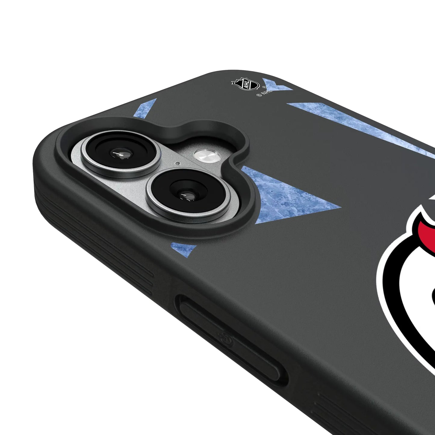 New Jersey Devils Ice Tilt Bump Phone Case for Apple iPhone