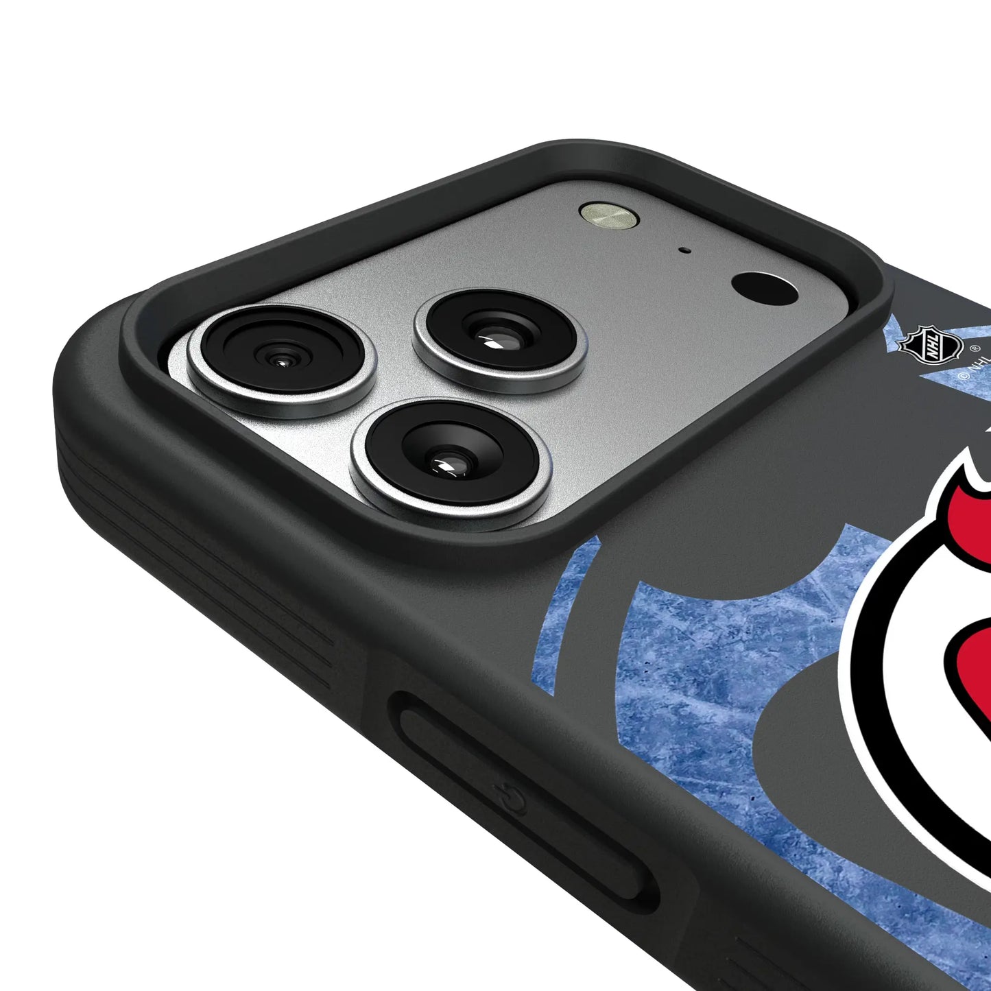 New Jersey Devils Ice Tilt Bump Phone Case for Apple iPhone