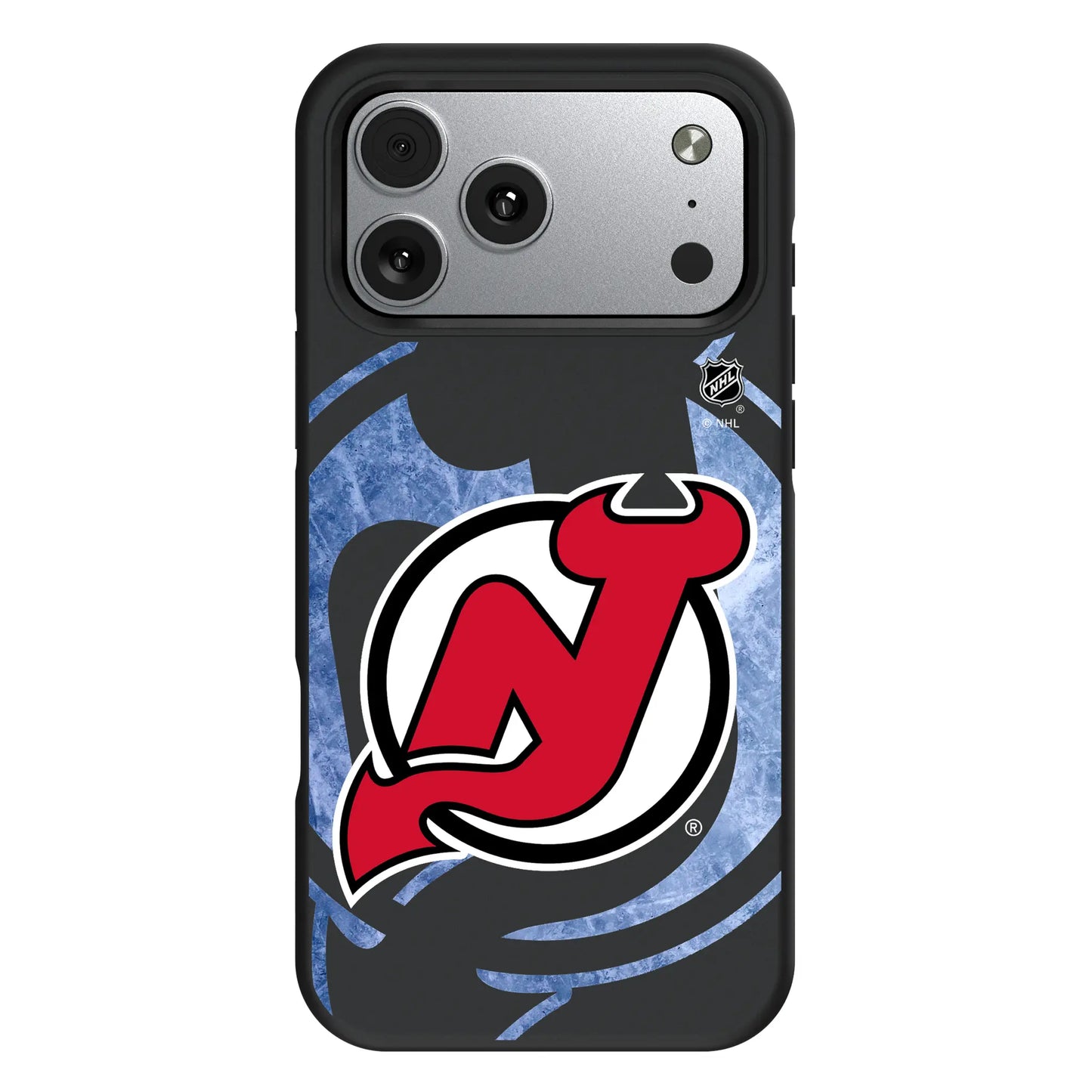 New Jersey Devils Ice Tilt Bump Phone Case for Apple iPhone