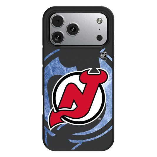 New Jersey Devils Ice Tilt Bump Phone Case for Apple iPhone