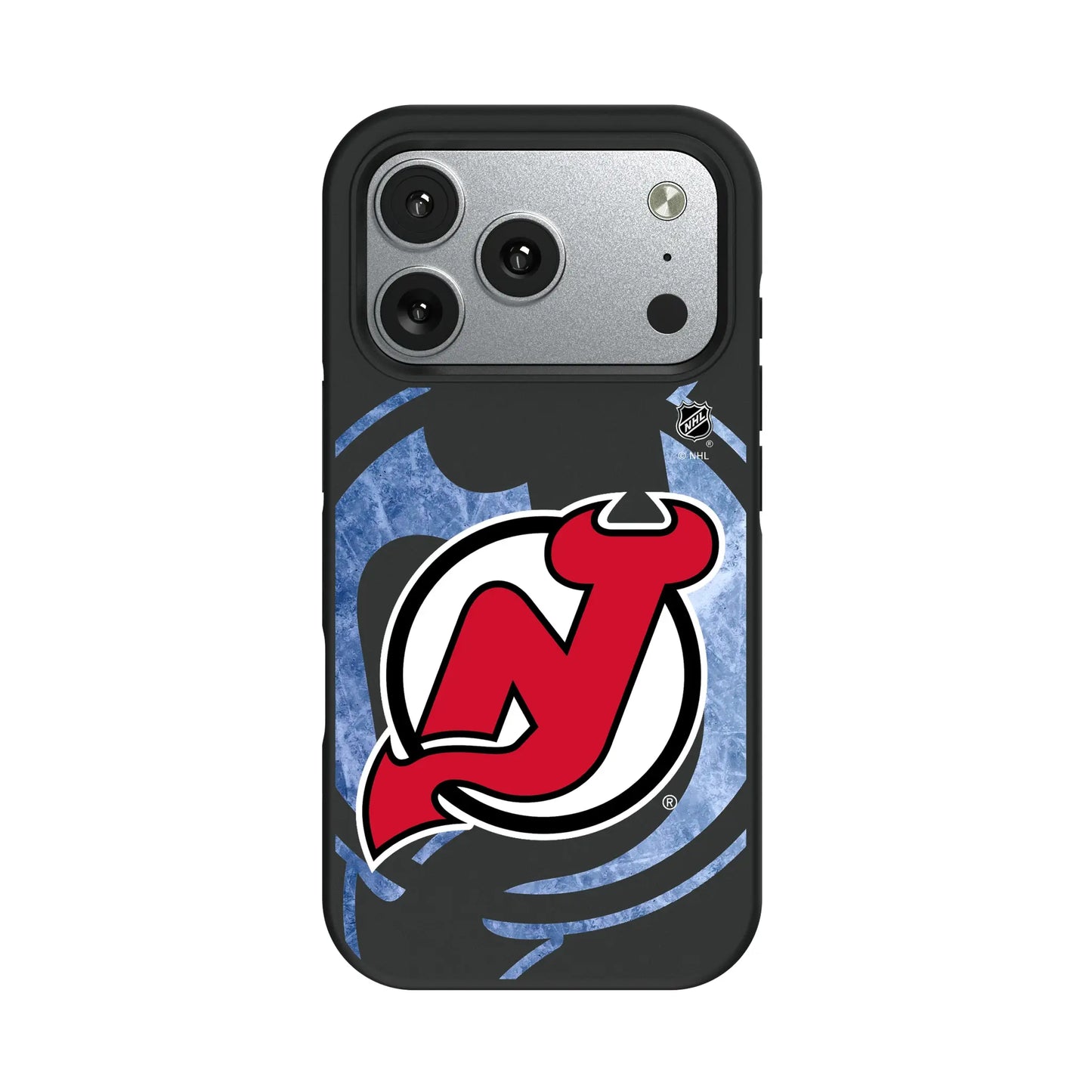 New Jersey Devils Ice Tilt Bump Phone Case for Apple iPhone