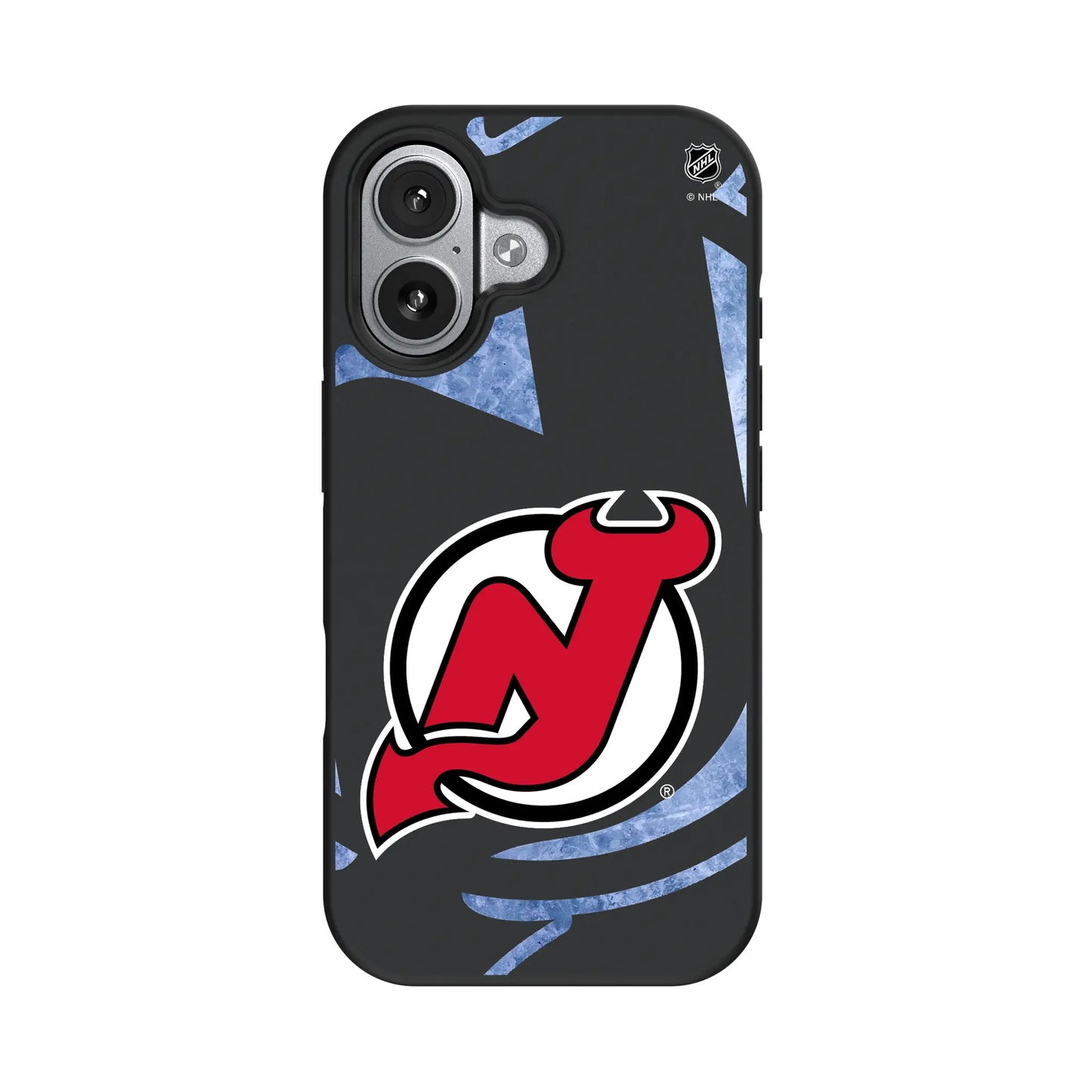 New Jersey Devils Ice Tilt Bump Phone Case for Apple iPhone
