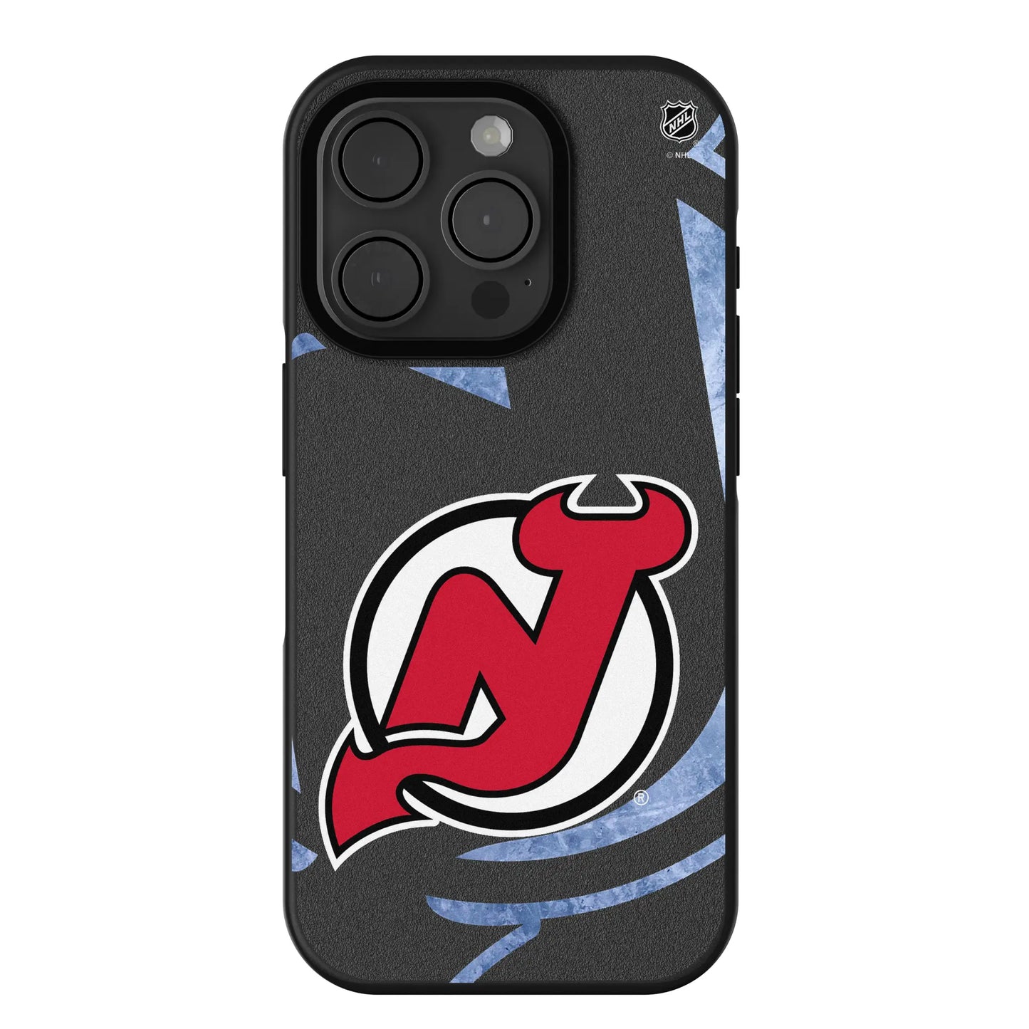 New Jersey Devils Ice Tilt Bump Phone Case for Apple iPhone