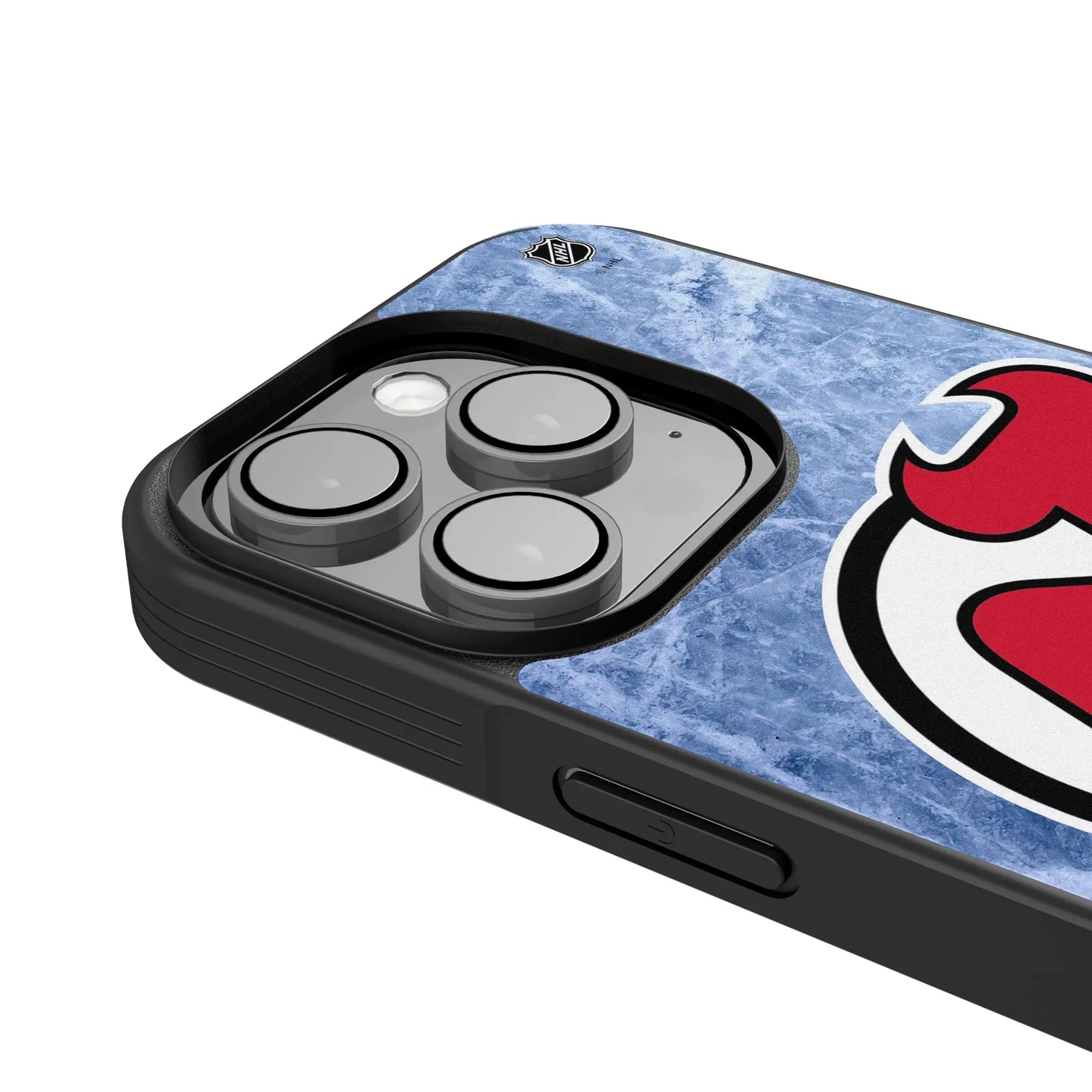 New Jersey Devils Ice Wordmark Bump Phone Case for Apple iPhone