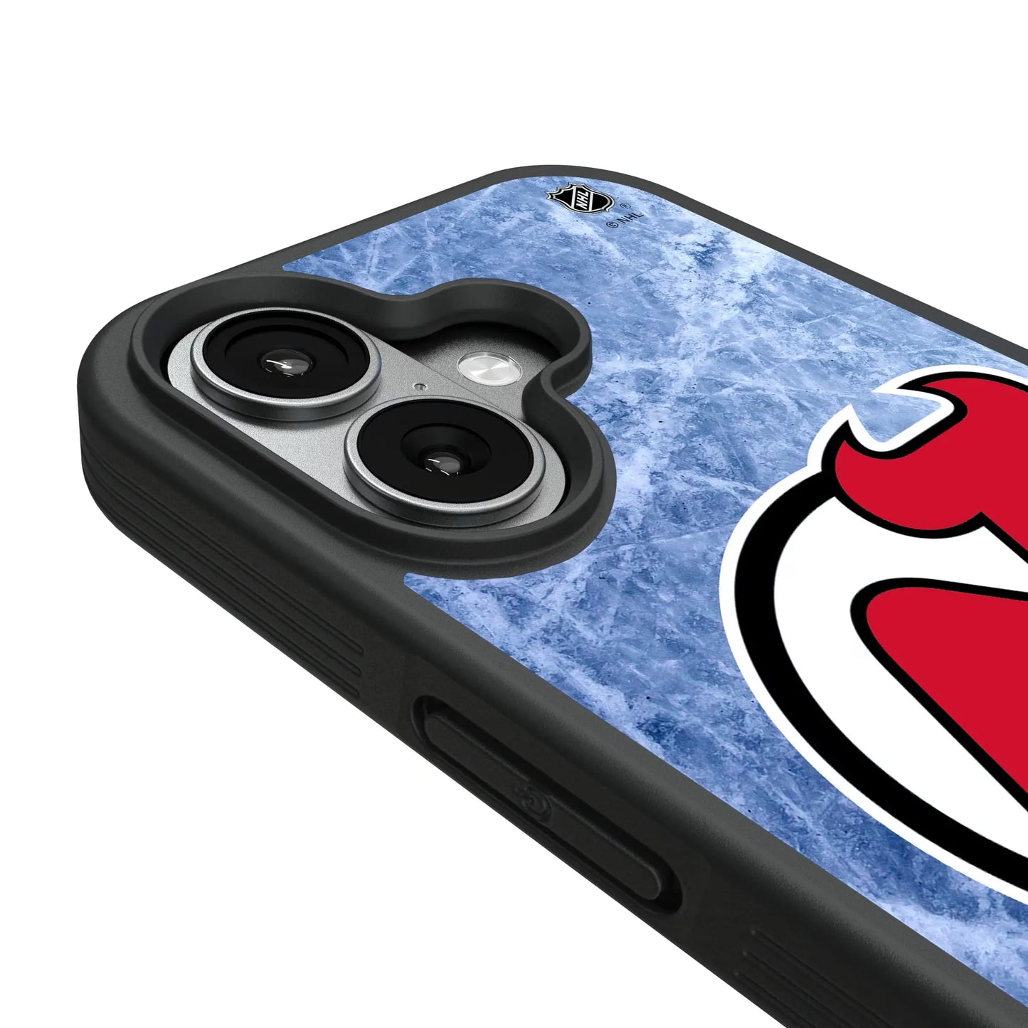 New Jersey Devils Ice Wordmark Bump Phone Case for Apple iPhone