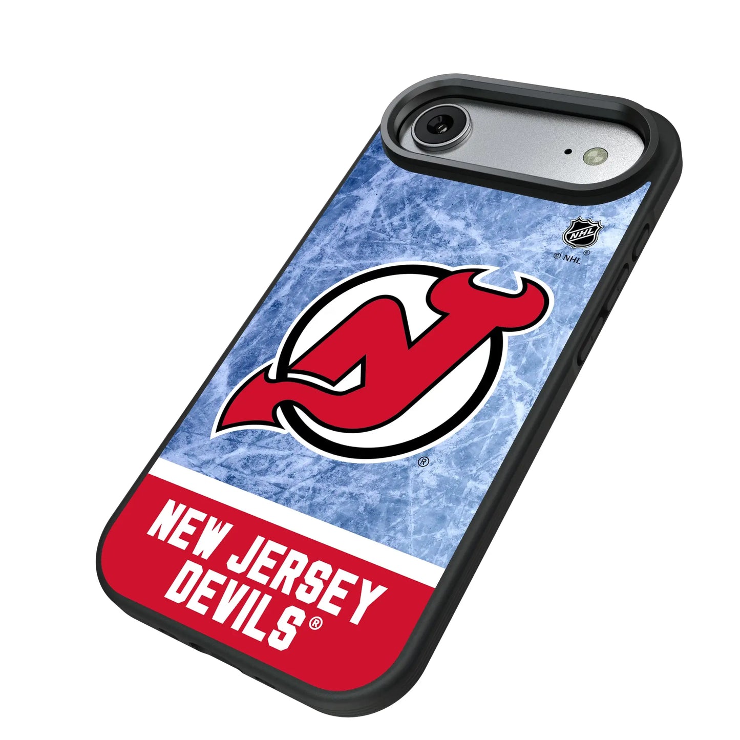 New Jersey Devils Ice Wordmark Bump Phone Case for Apple iPhone