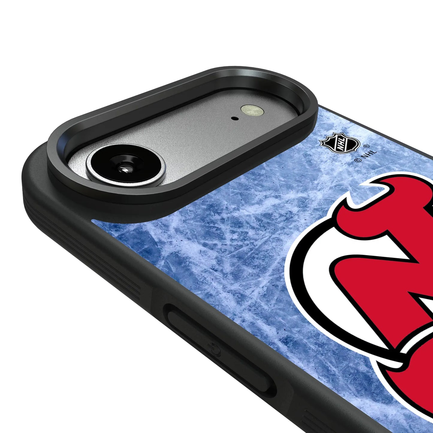 New Jersey Devils Ice Wordmark Bump Phone Case for Apple iPhone