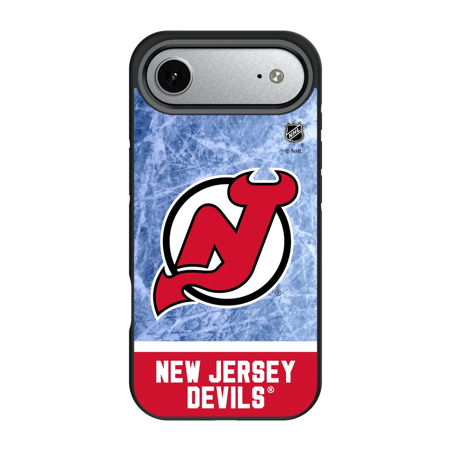New Jersey Devils Ice Wordmark Bump Phone Case for Apple iPhone